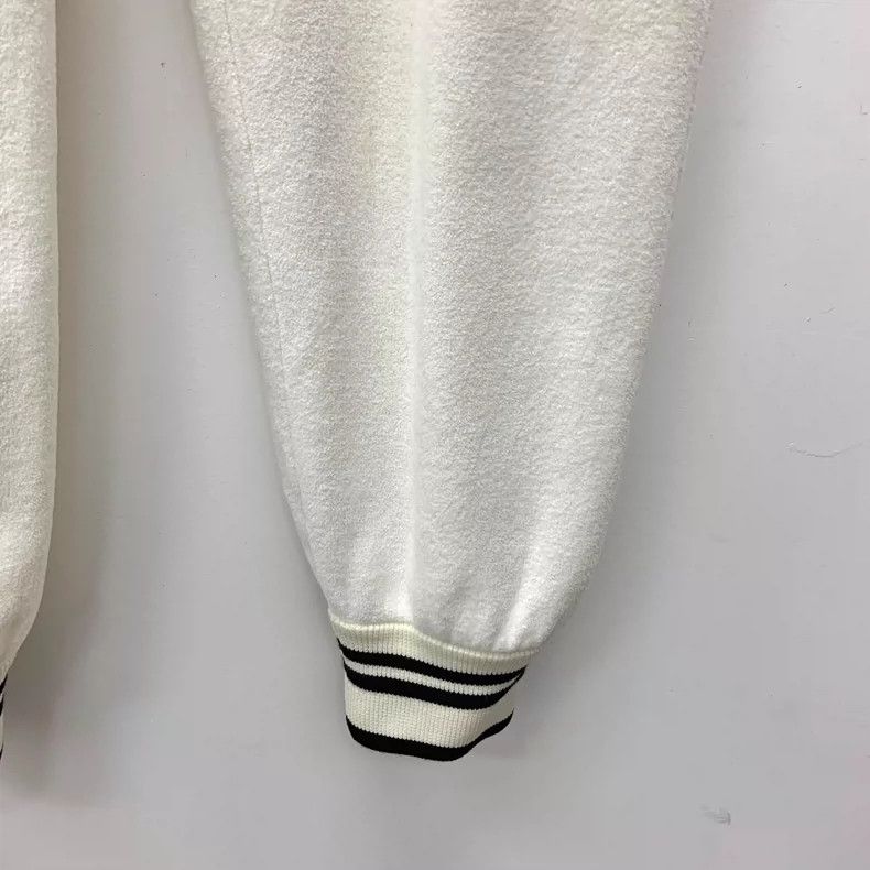 Louis Vuitton Louis Vuitton size s White wool striped drawstring sweatpan Size US 28 / EU 44 - 5 Thumbnail