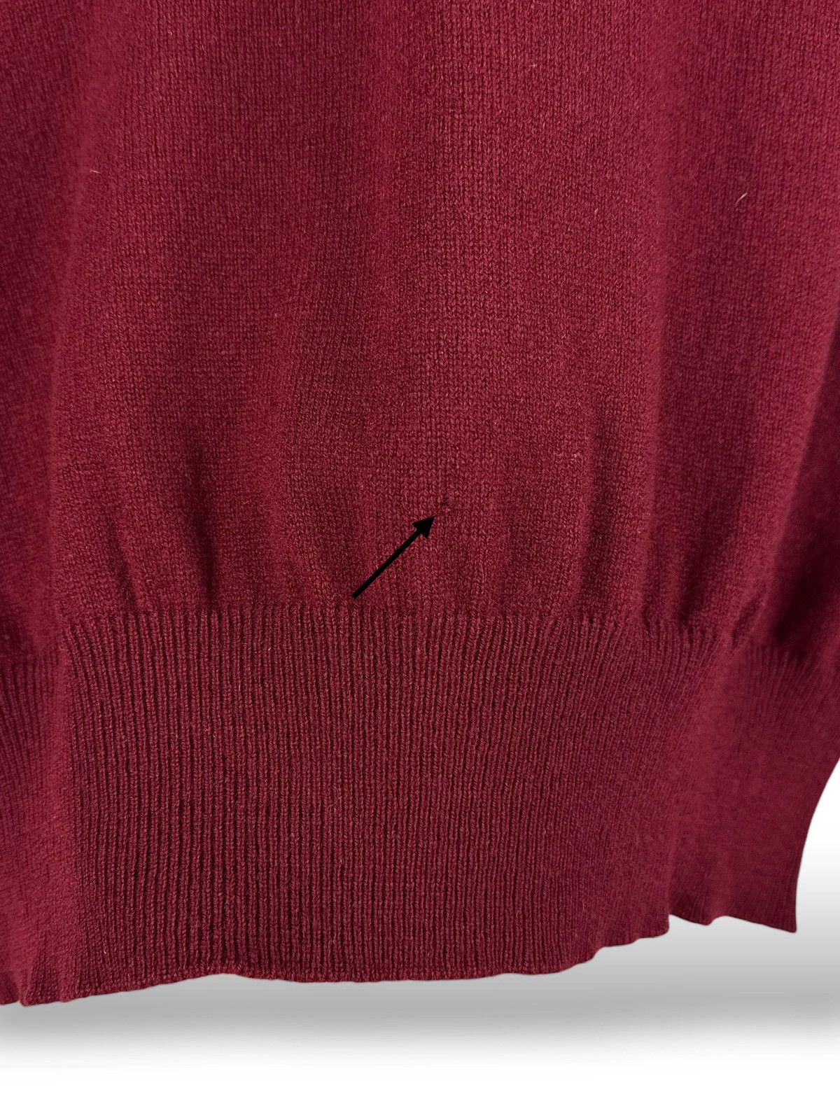 Gran Sasso Vintage Gran Sasso Merino Ultrafine Cashmere Vest V-Neck Size US M / EU 48-50 / 2 - 8 Thumbnail