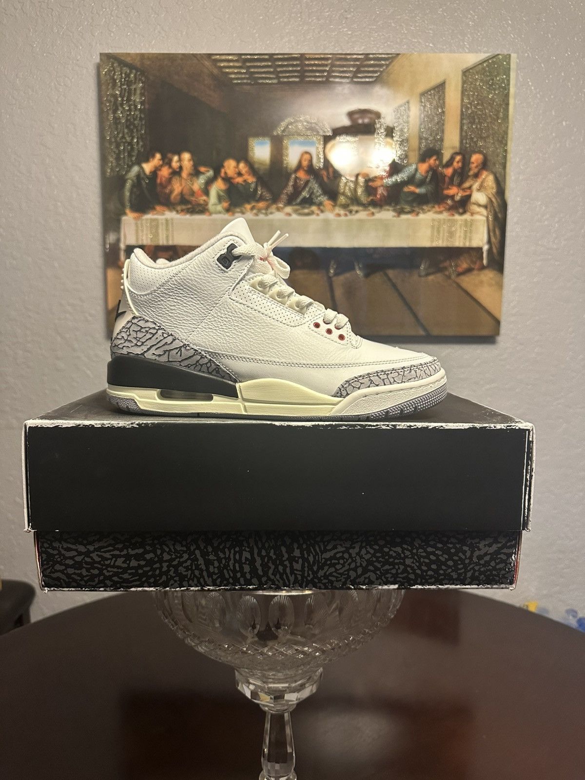 Jordan Brand Jordan 3 Retro White Cement Reimagined Size US 7 / EU 40 - 2 Thumbnail