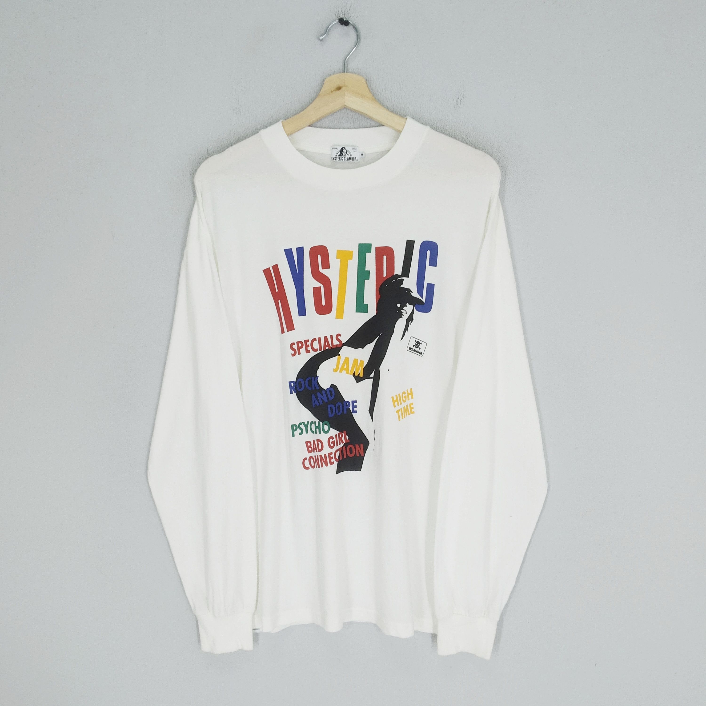 Hysteric Glamour Vintage Hysteric Glamour Japanese Brand Longsleeves Size US M / EU 48-50 / 2 - 1 Thumbnail