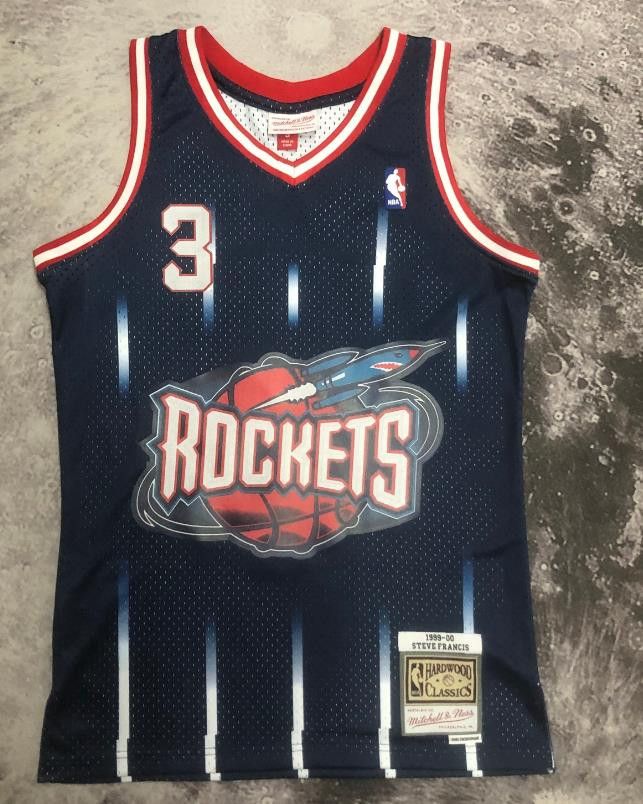 NBA 3 Steve Francis Jersey Houston Rockets Jersey Size US M / EU 48-50 / 2 - 2 Thumbnail