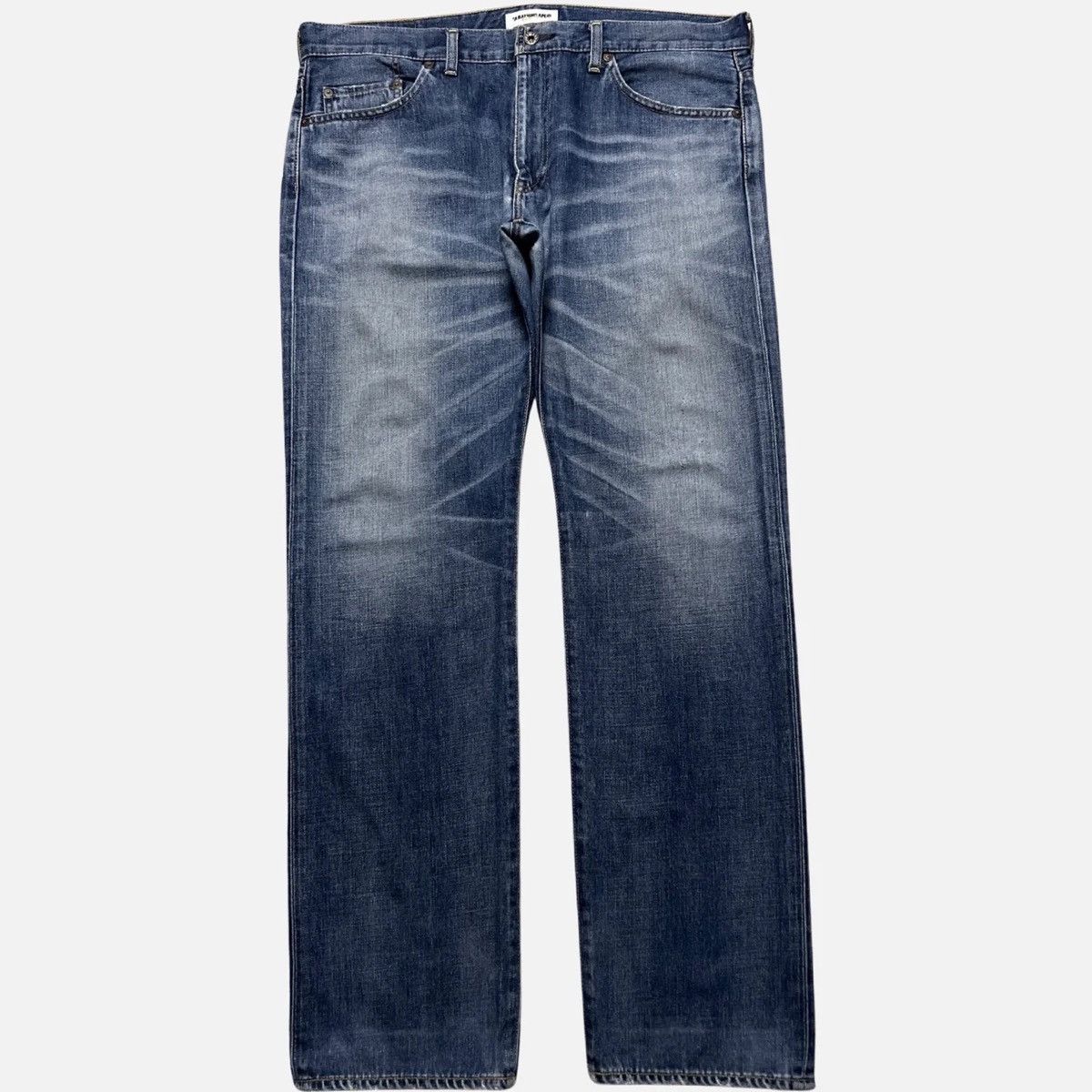 Bape BAPE SPELL OUT STA DENIM [W37] Size US 37 - 3 Thumbnail