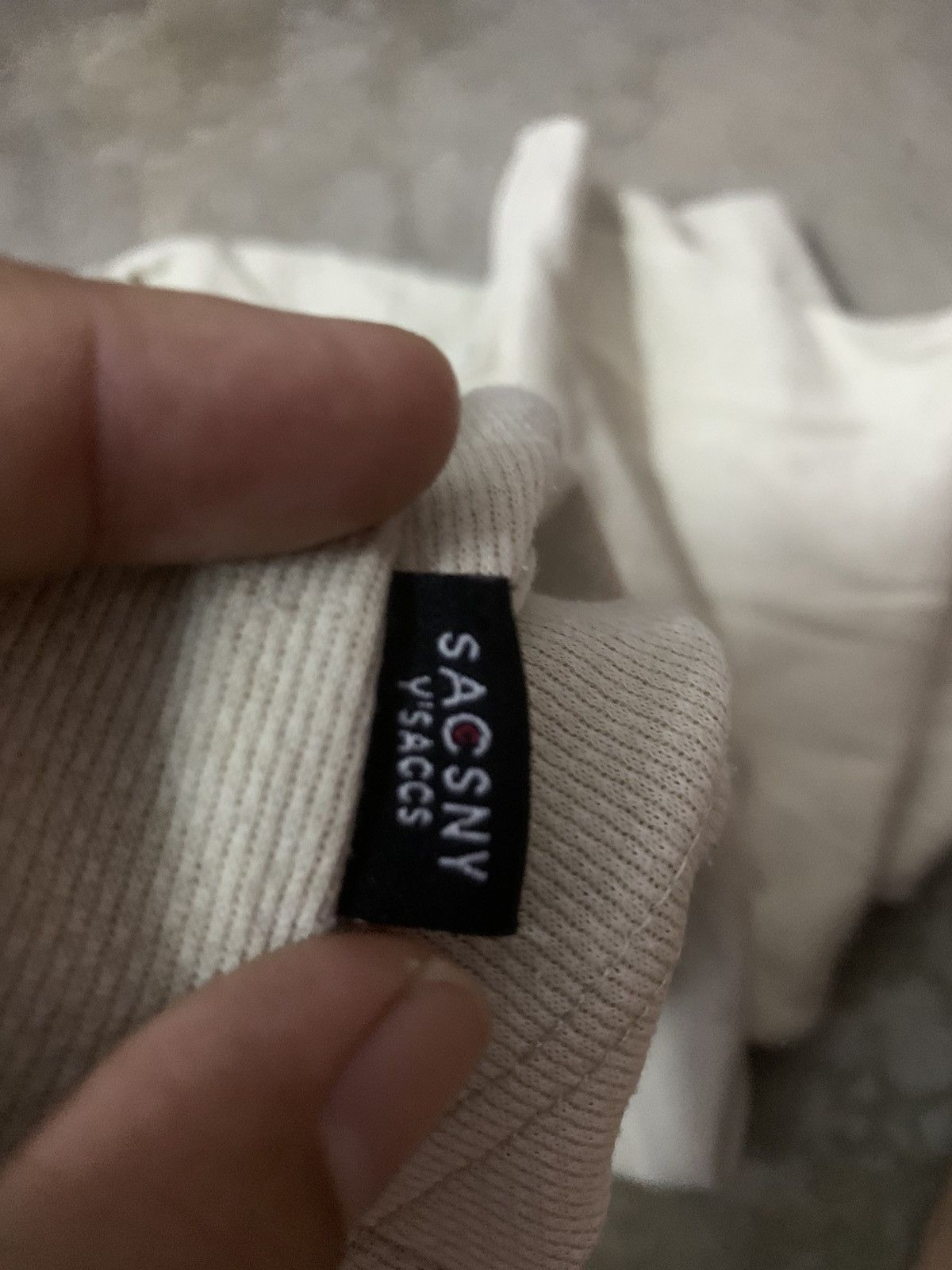 Japanese Brand × Yohji Yamamoto Sacsny Y’Sacs Long Sleeve Tee Size US L / EU 52-54 / 3 - 6 Thumbnail