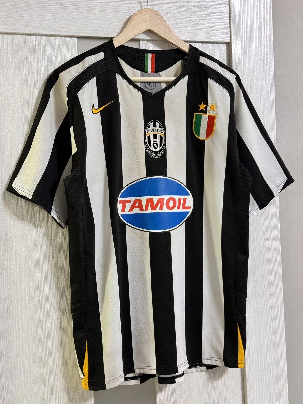 Nike Nike Juventus Home Soccer Jersey Large Ibrahimovic 2005/06 Size US M / EU 48-50 / 2 - 2 Thumbnail
