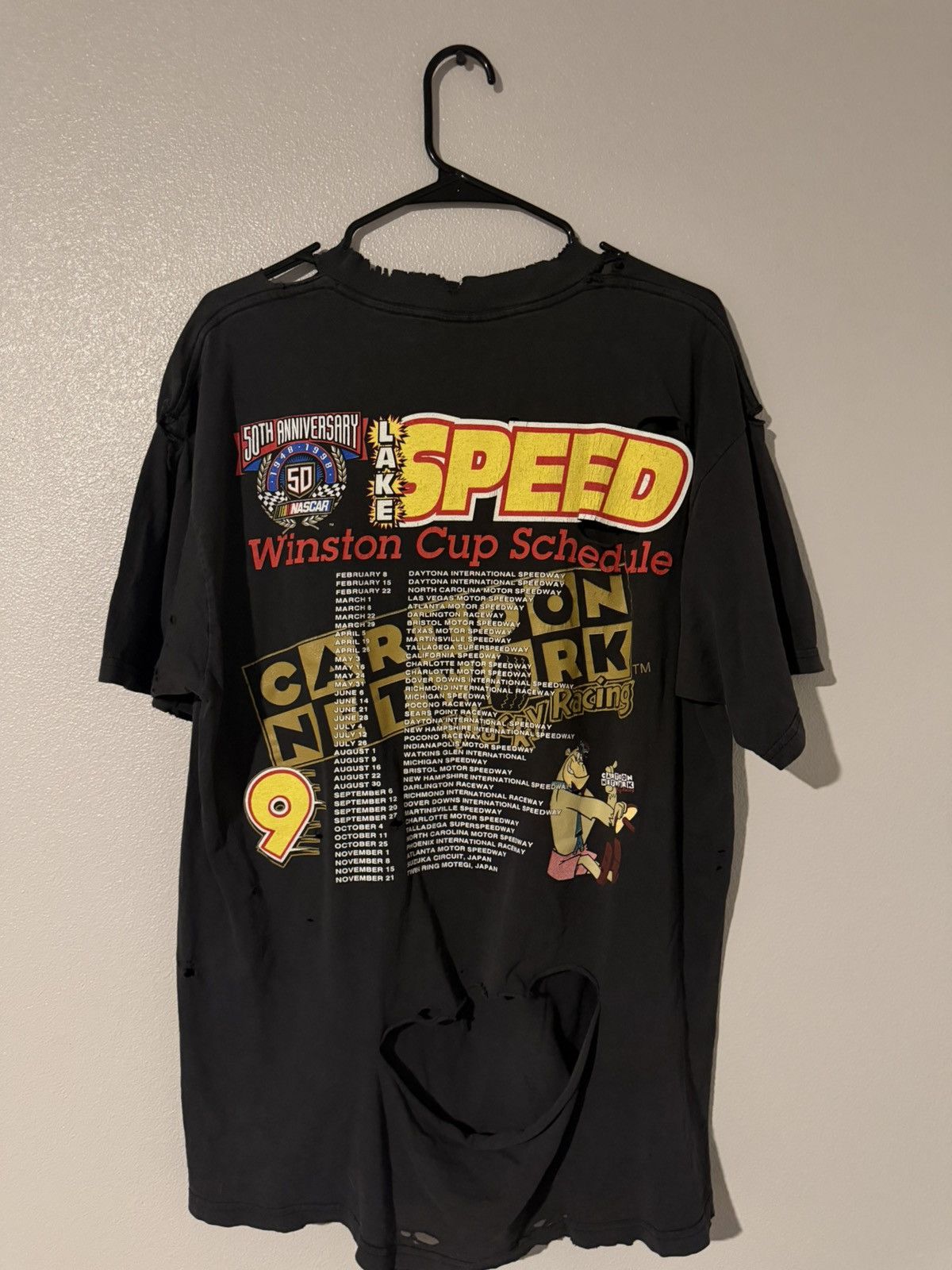 Vintage 90s cartoon network racing T-shirt Size US XL / EU 56 / 4 - 3 Thumbnail