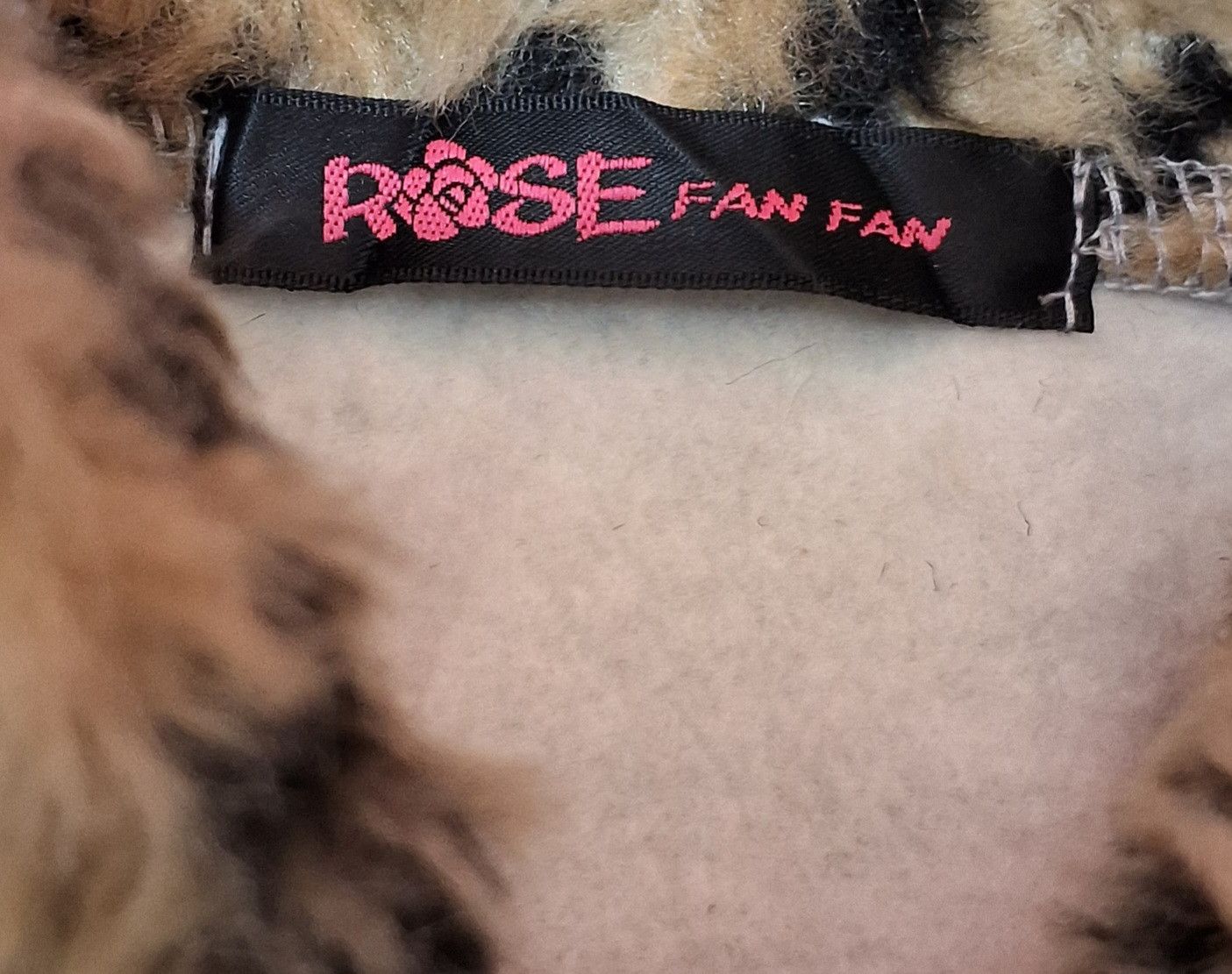 Japanese Brand Rose fan fan Leopard fur zip hoodie LGB Style Size US L / EU 52-54 / 3 - 2 Thumbnail