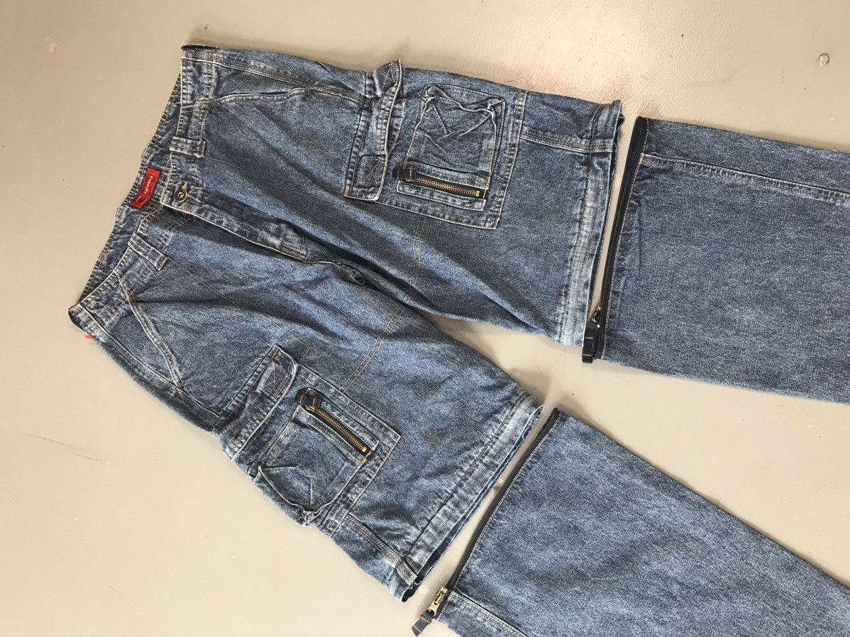 Arizona Jean Co. × Vintage Y2K style Vintage Arizona converter cargo denim pant Size US 30 / EU 46 - 4 Thumbnail