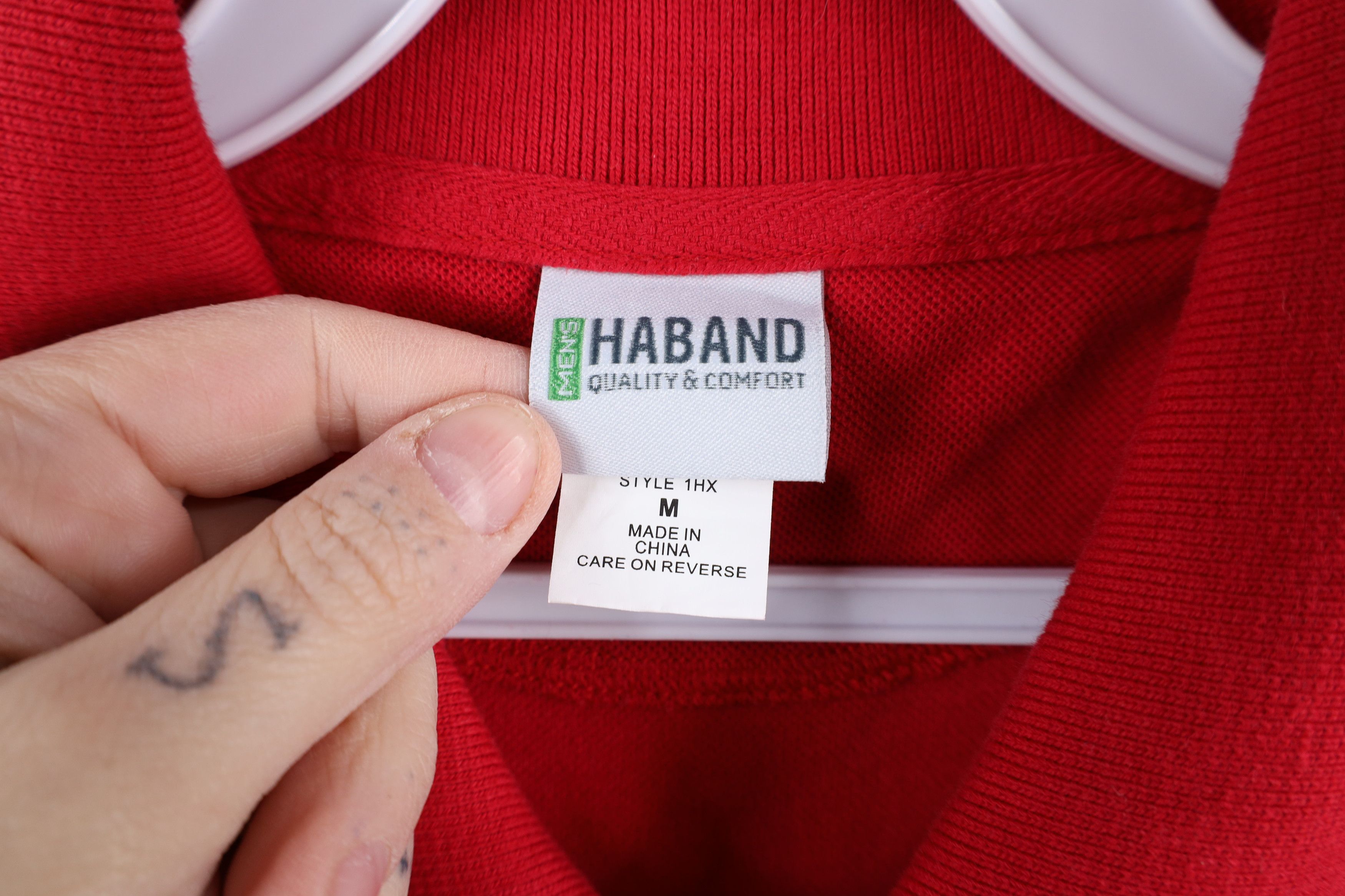 Vintage Vintage 90s Streetwear Knit Collared Golf Polo Shirt Red Size US M / EU 48-50 / 2 - 8 Thumbnail