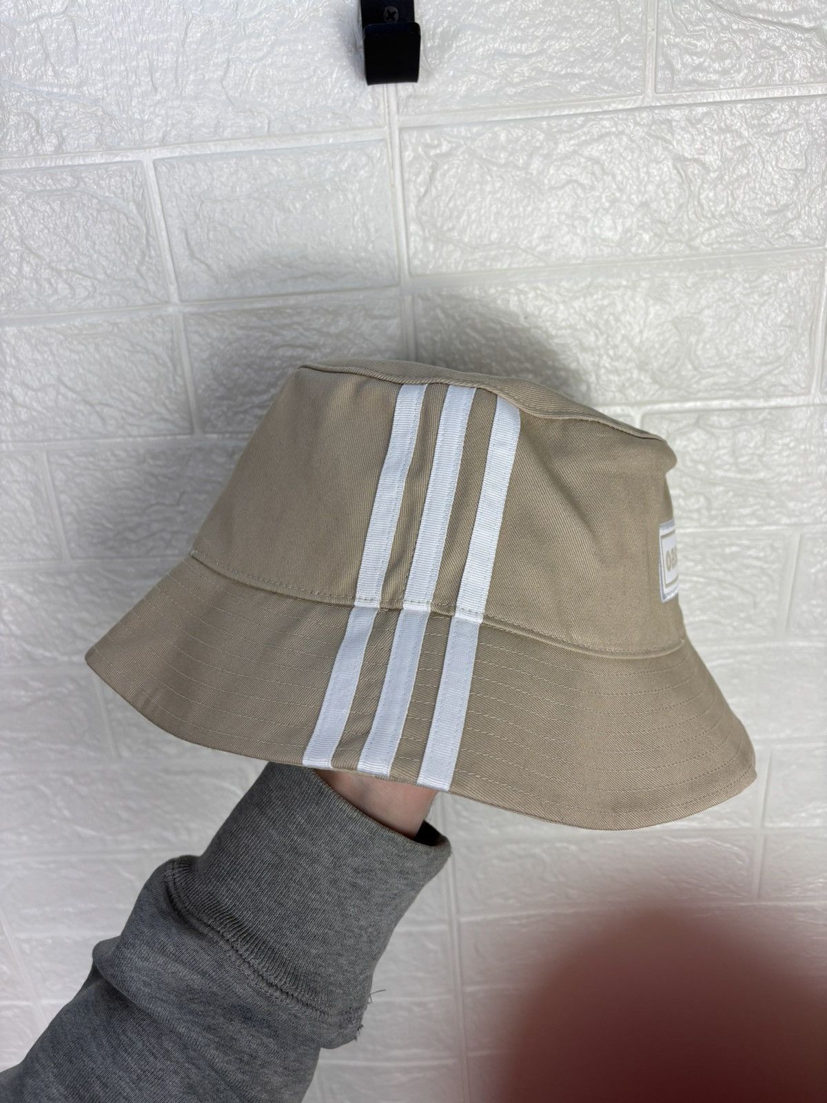 Adidas Adidas X Oasis 25 Originals Beige Bucket Hat Size OS Size ONE SIZE - 6 Thumbnail