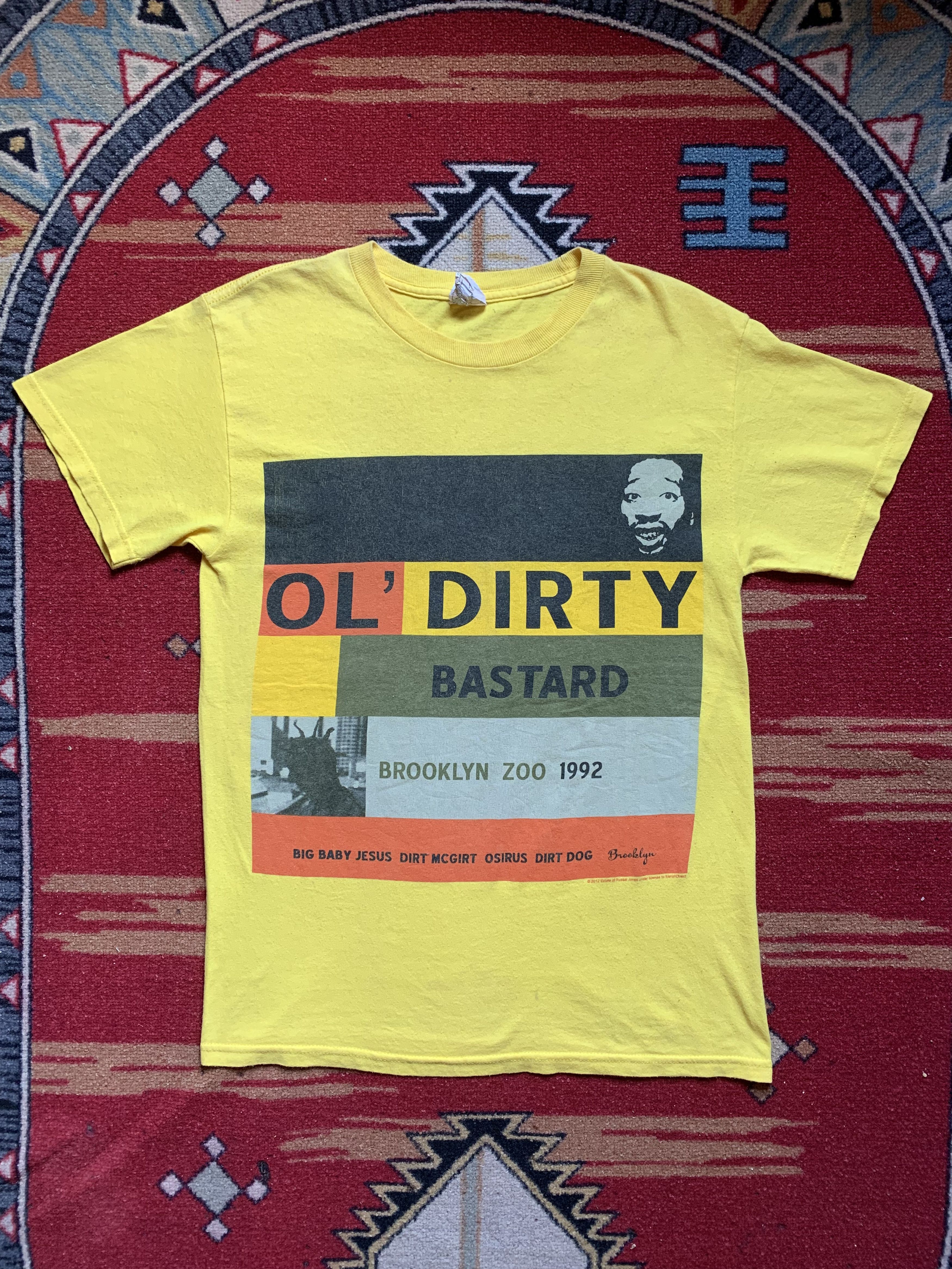 Band Tees Old Dirty Bastard Brooklyn Zoo Size US S / EU 44-46 / 1 - 1 Thumbnail
