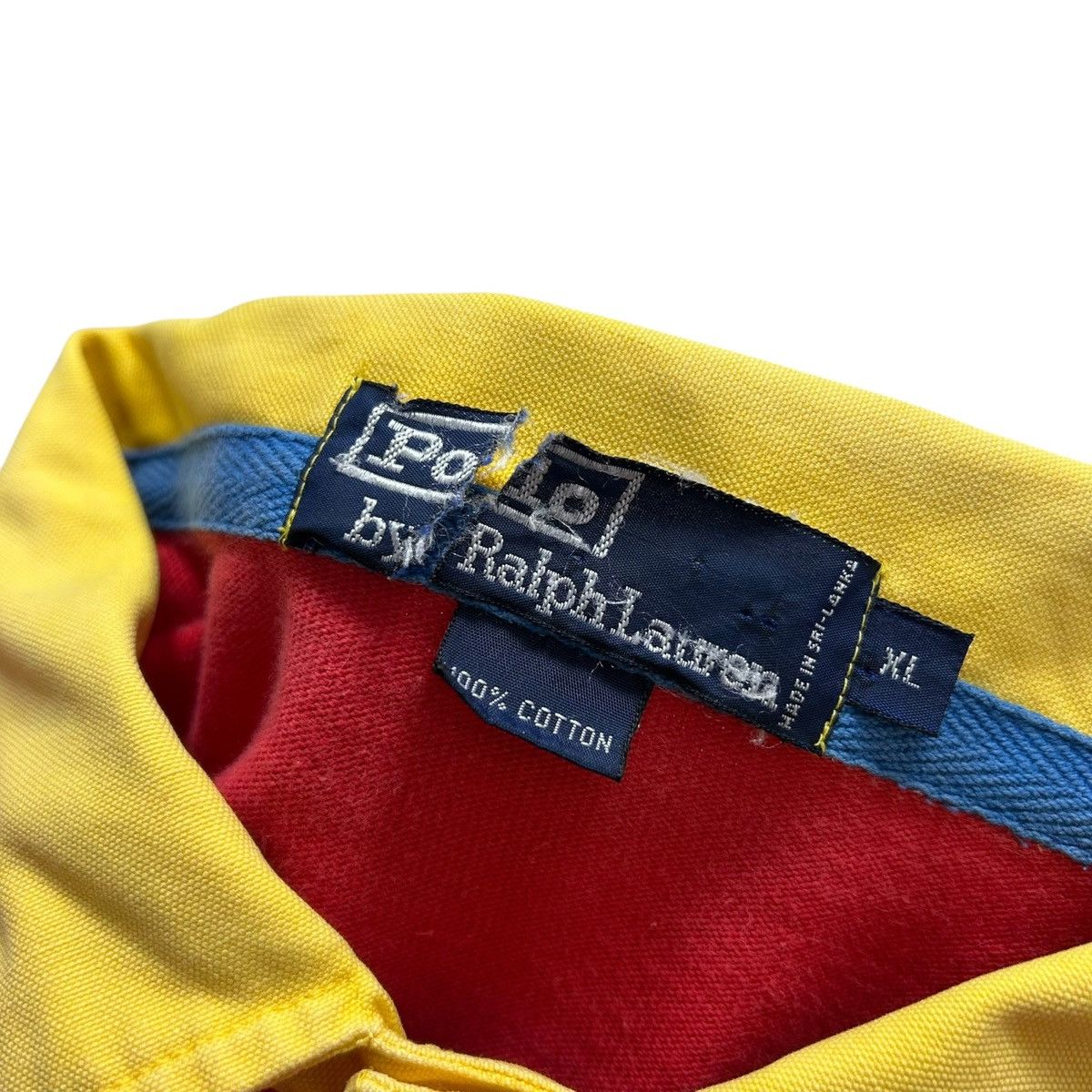 Polo Ralph Lauren VTG 90s POLO P-93 RLPC67 POLO SHIRT SHORT SLEEVE SIZE XL RED Size US XL / EU 56 / 4 - 5 Thumbnail