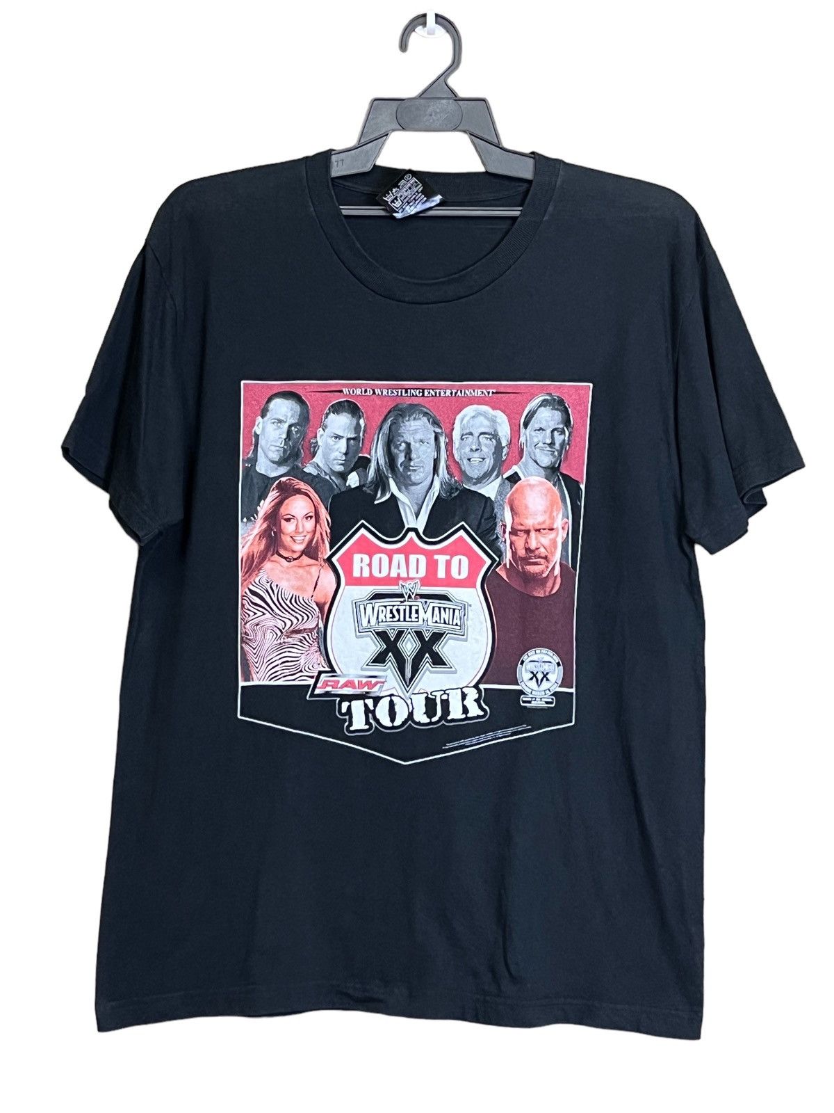 Vintage VINTAGE Y2K WRESTLING WWE RAW TOUR MANIA JAPAN 2004 T SHIRT Size US L / EU 52-54 / 3 - 1 Thumbnail