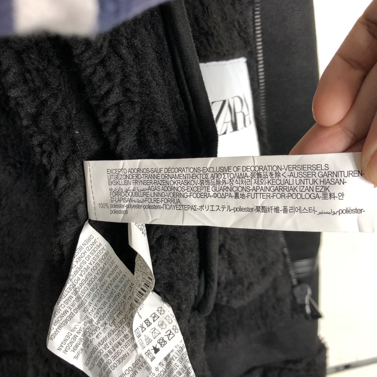 Other × Zara Sherpa Sherling Sheepskin Style Jackets Size US S / EU 44-46 / 1 - 19 Thumbnail