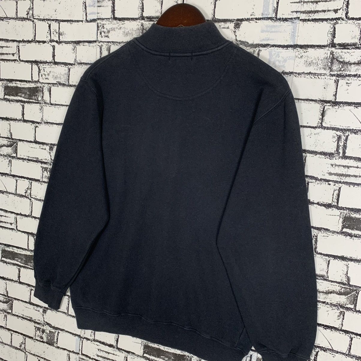 ALAIN DELON × Designer × Vintage Vintage Designer Luxury Alain Delon Half Zip Sweatshirt Size US M / EU 48-50 / 2 - 6 Thumbnail