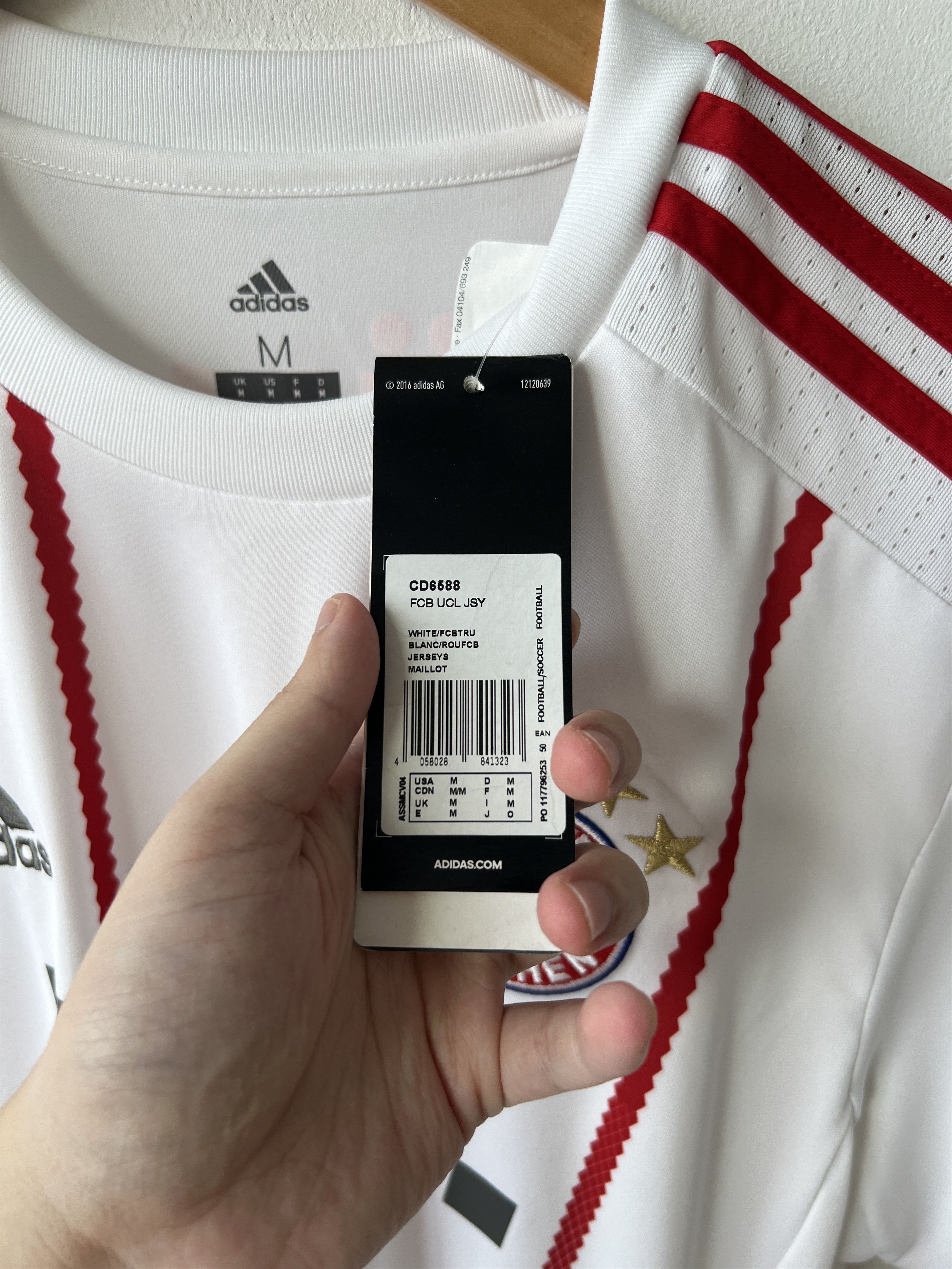 Adidas (M) Bayern Munich 2017-18 European Third Kit Muller 25 (NEW) Size US M / EU 48-50 / 2 - 6 Thumbnail