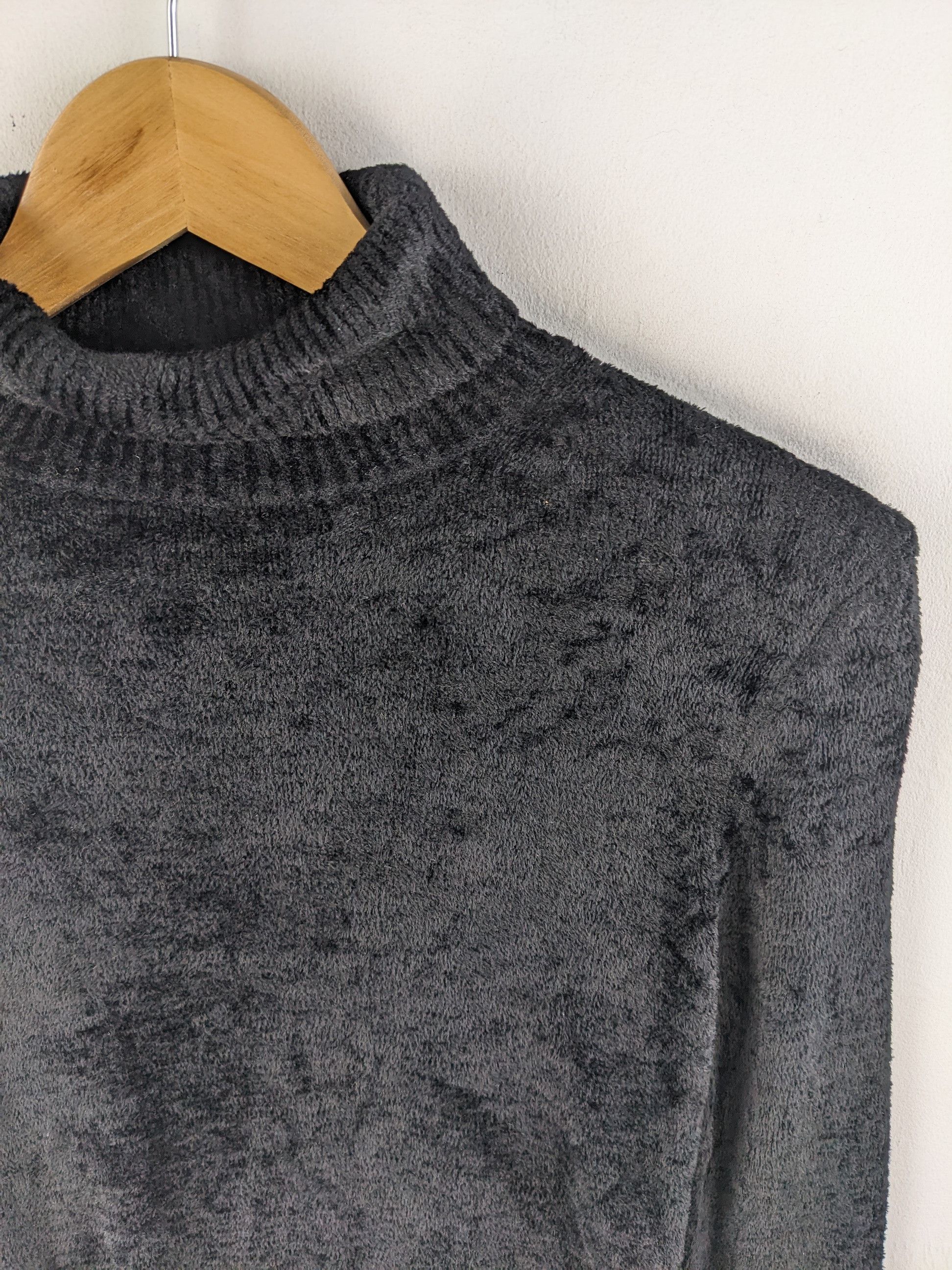 Comme des Garcons × Japanese Brand × Vintage Vintage Comme Des Garcons Fleece Sweater Turtle Neck Size S / US 4 / IT 40 - 6 Thumbnail