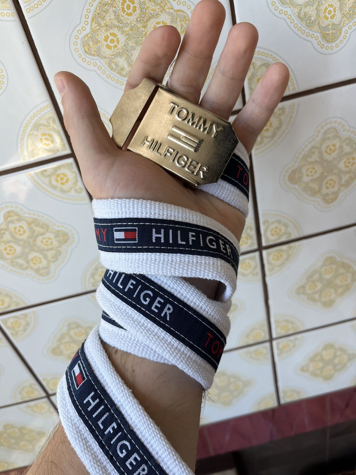 Tommy Hilfiger Vintage Tommy Hilfiger belt Size ONE SIZE - 1 Thumbnail