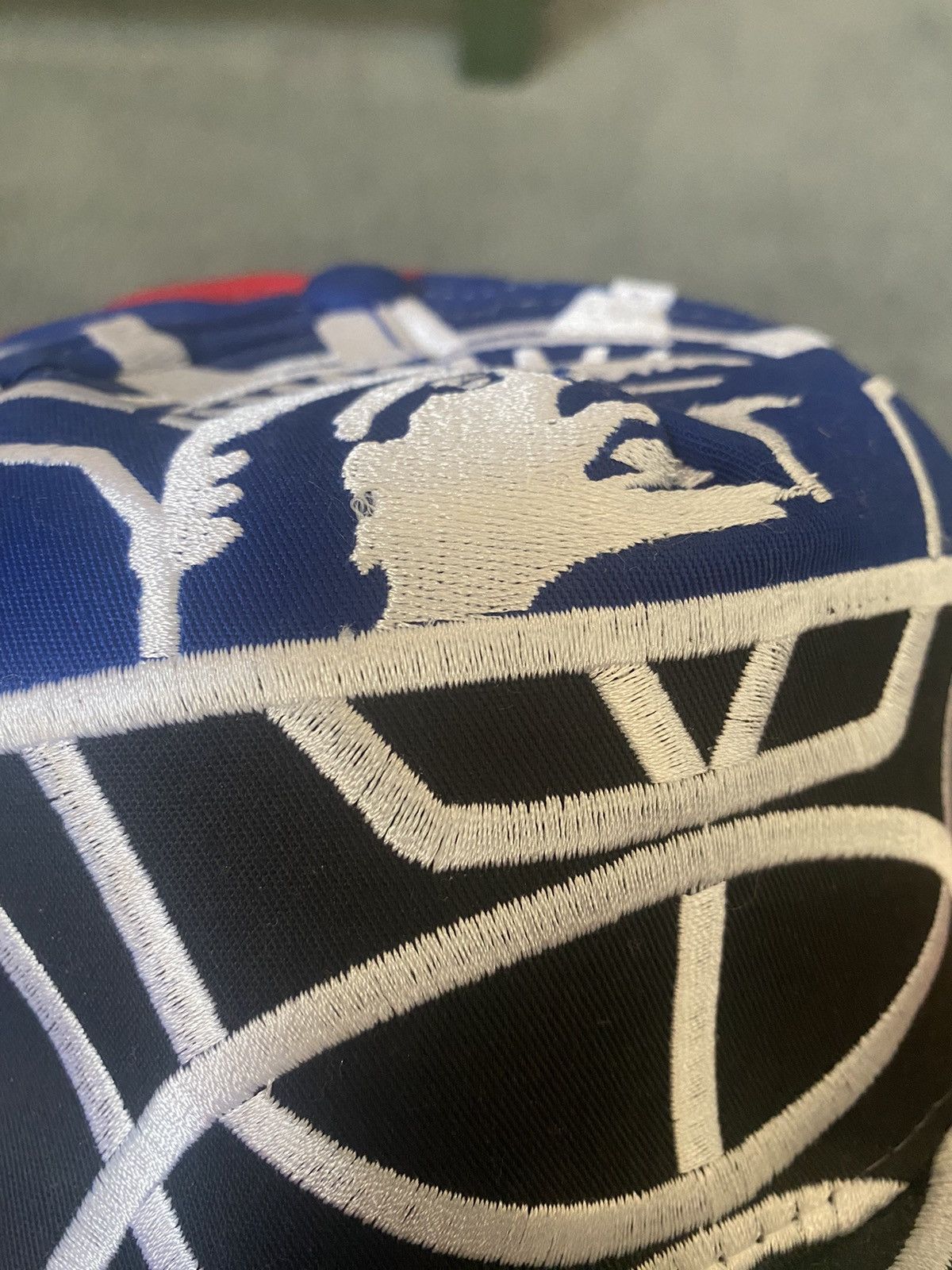 NHL × Vintage RARE NWT Greg Harrison The Mask New York Rangers Hat Size ONE SIZE - 3 Thumbnail