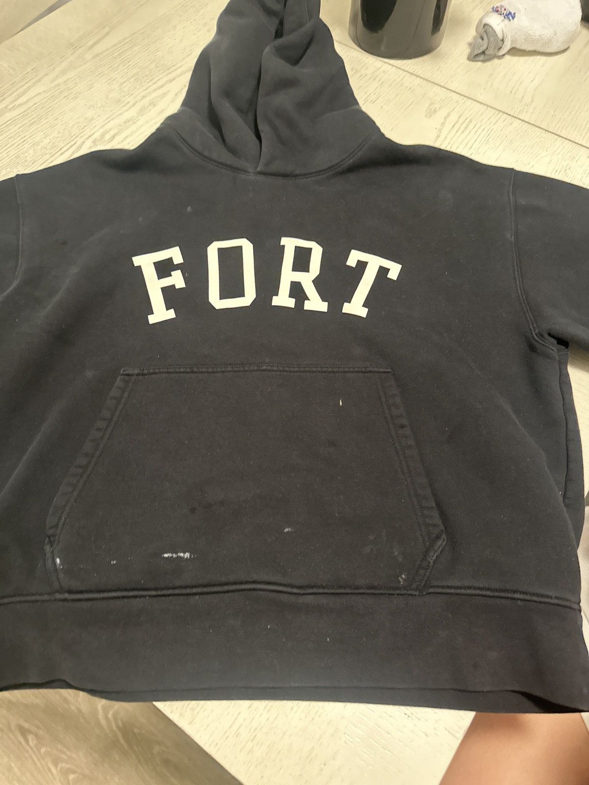Oak + Fort Oak & Fort Black Hoodie Size L / US 10 / IT 46 - 1 Thumbnail