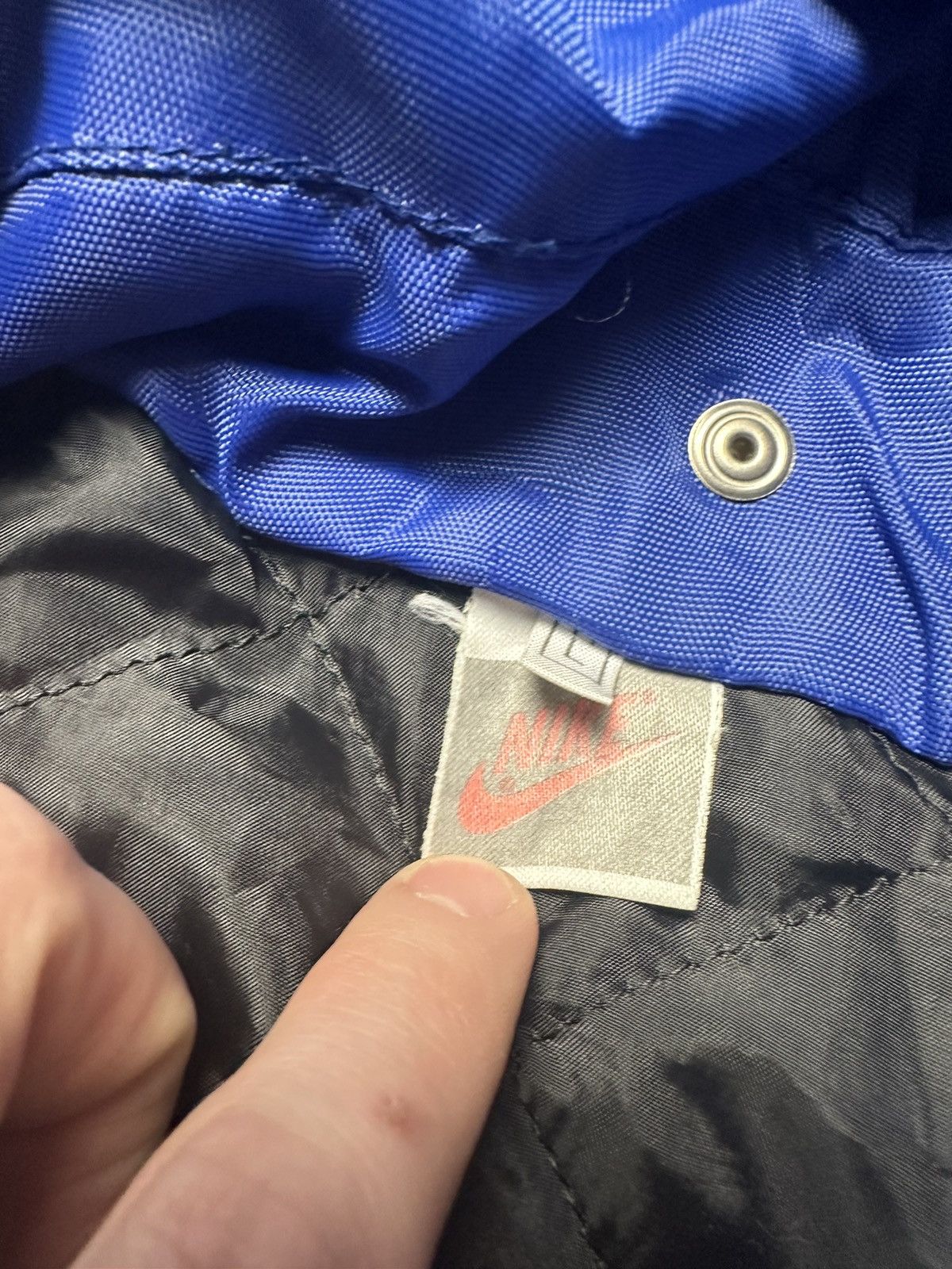 Nike × Vintage Vintage Nike Jacket big logo size L rare swoosh Size US L / EU 52-54 / 3 - 5 Thumbnail