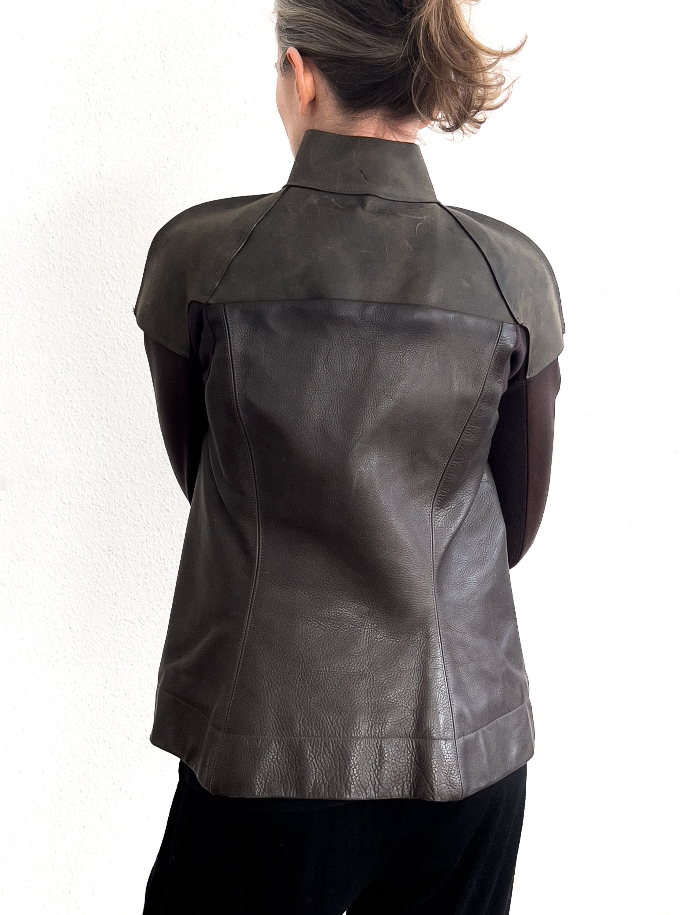 Rick Owens FW11 LIMO Leather Jacket Size XS / US 0-2 / IT 36-38 - 9 Thumbnail