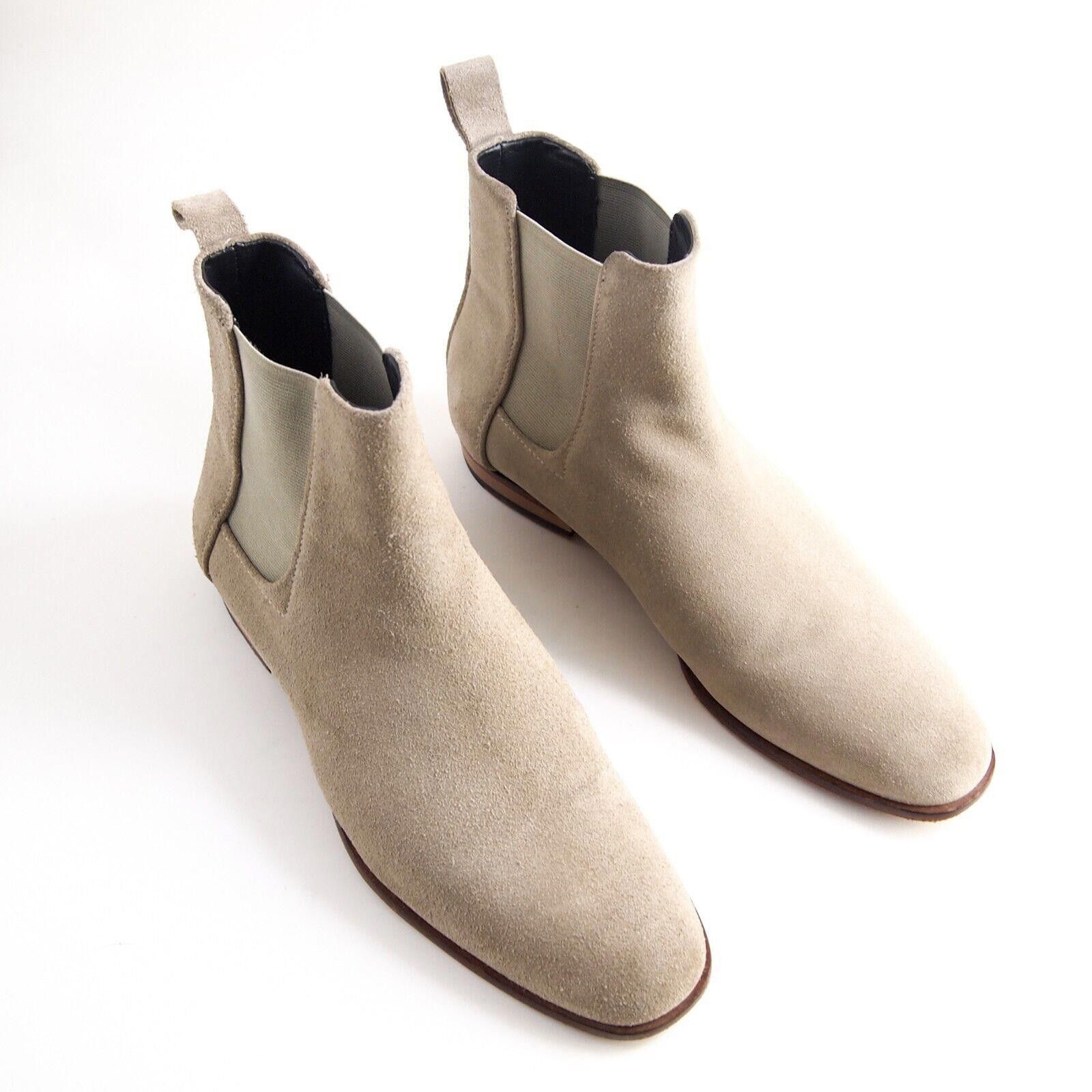 Hugo boss suede chelsea boots on sale