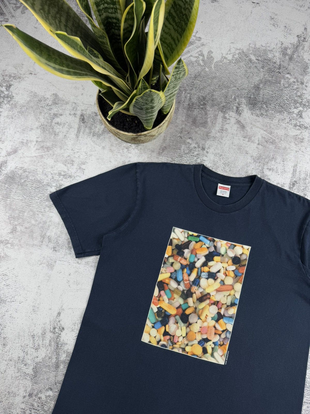 Supreme Supreme Pills FW20 Art 2020 Rap Baggy Relaxed T Shirt Tee Size US M / EU 48-50 / 2 - 4 Thumbnail