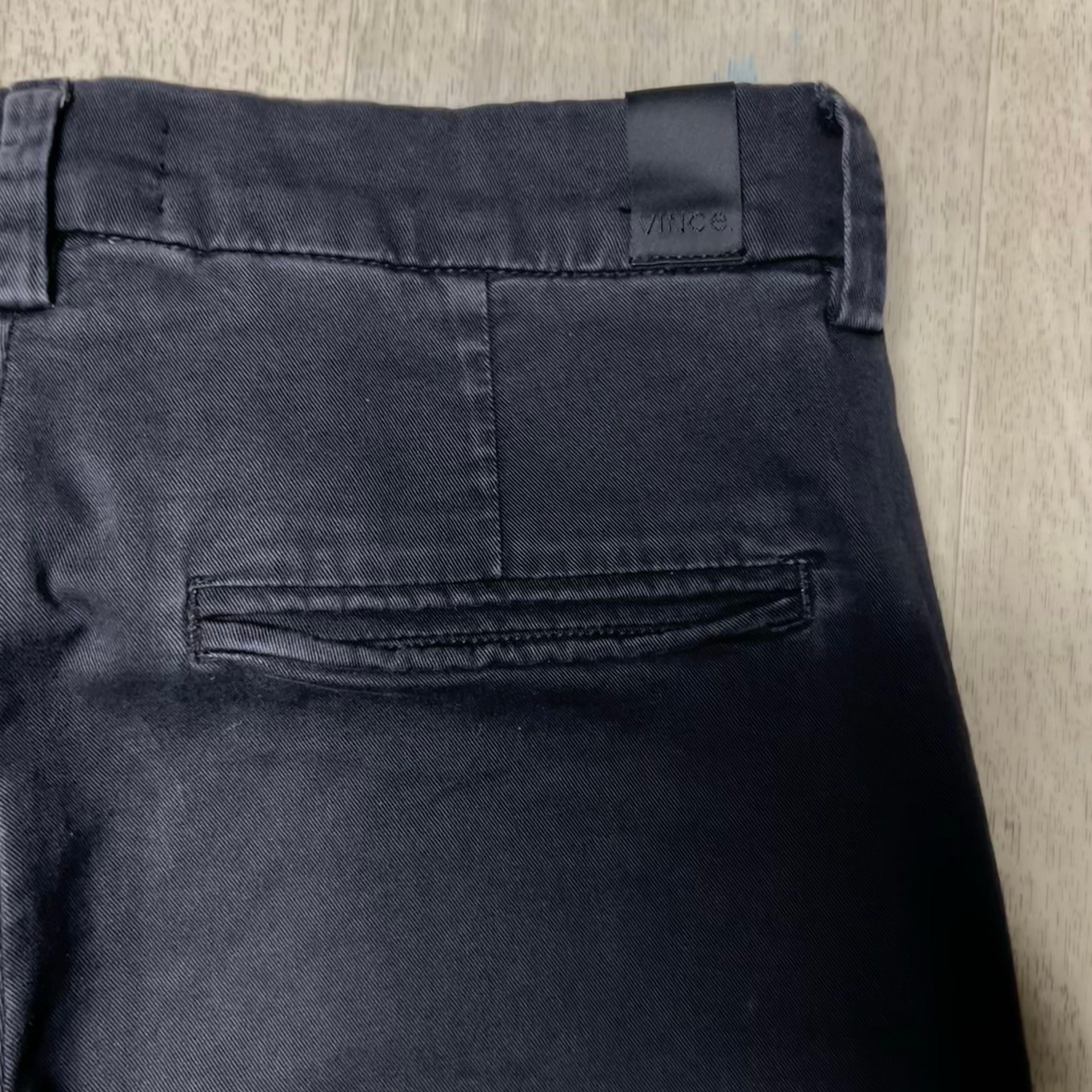 Vince Vince. Straight Leg Faded Black Skinny Pants Grunge Style Je Size 27" / US 4 / IT 40 - 12 Thumbnail