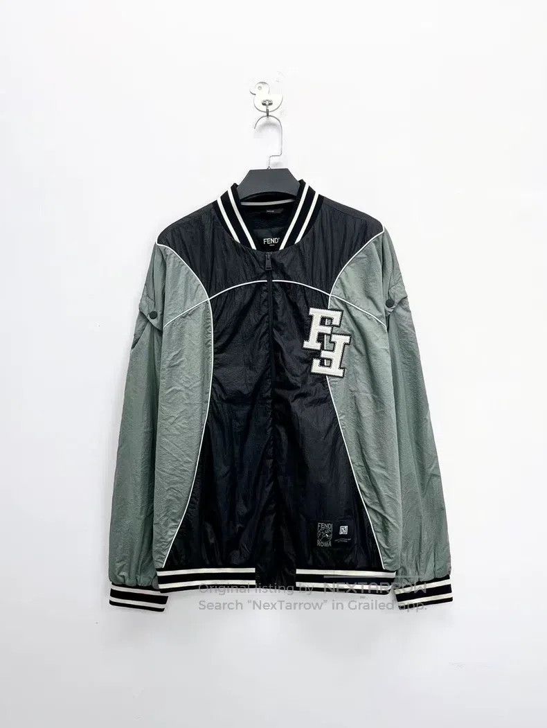 Fendi Fendi Color-block double F embroidery logo, woven nylon zi Size US M / EU 48-50 / 2 - 1 Thumbnail