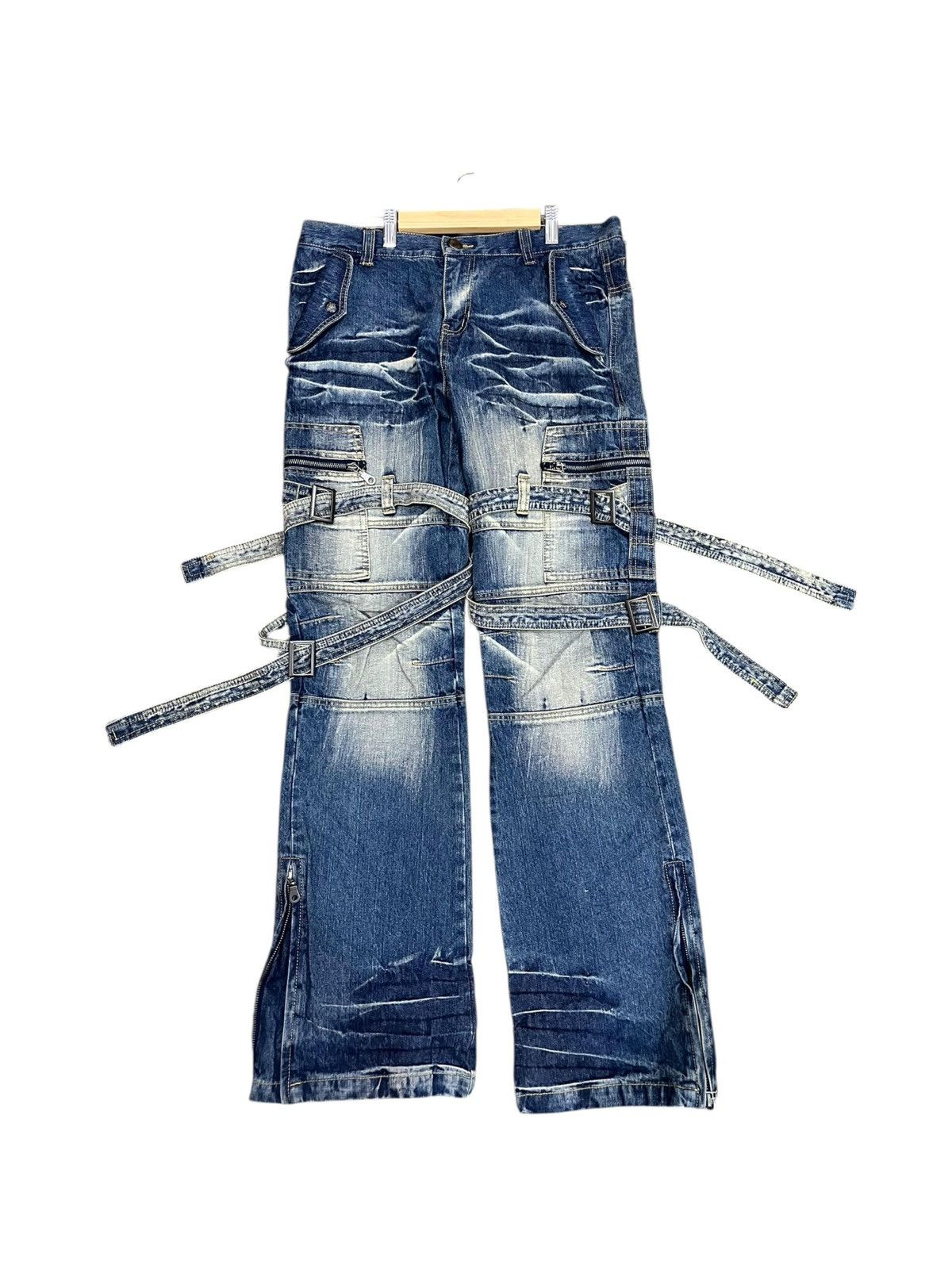 14th Addiction × If Six Was Nine × Seditionaries Bondage Topism Japan Seditionaries Pants Like 14th Addiction Size US 32 / EU 48 - 1 Thumbnail