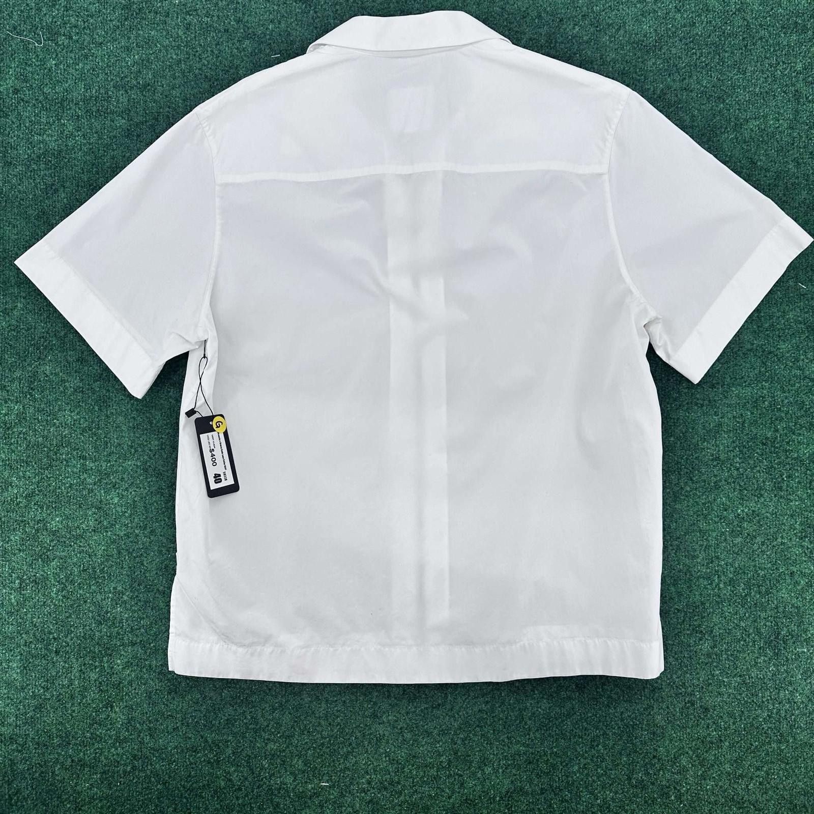Givenchy Givenchy White Zip Shirt Size 40 M USED Size US M / EU 48-50 / 2 - 2 Thumbnail