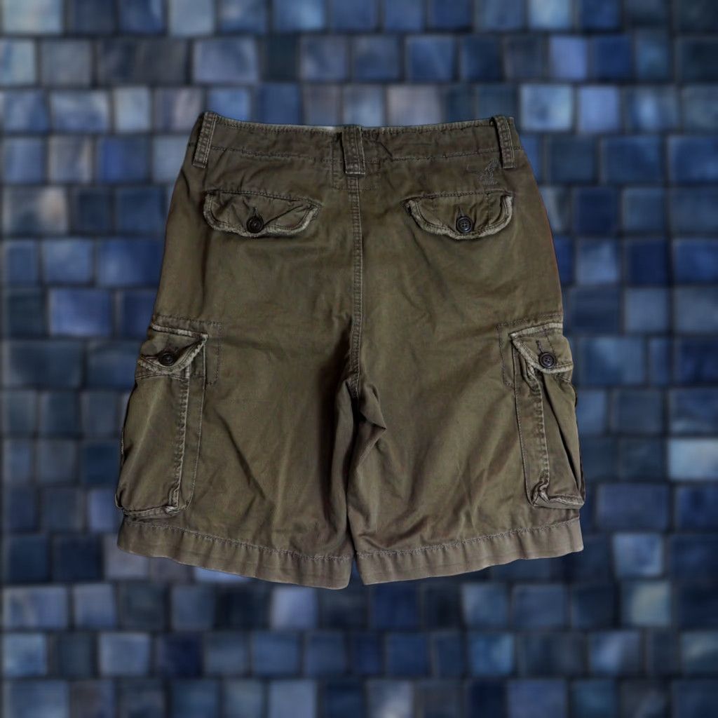 American Eagle Outfitters VTG American Eagle Outfitters AE Khaki Baggy 32W 32" Cargo Shorts Mens Size US 32 / EU 48 - 1 Thumbnail