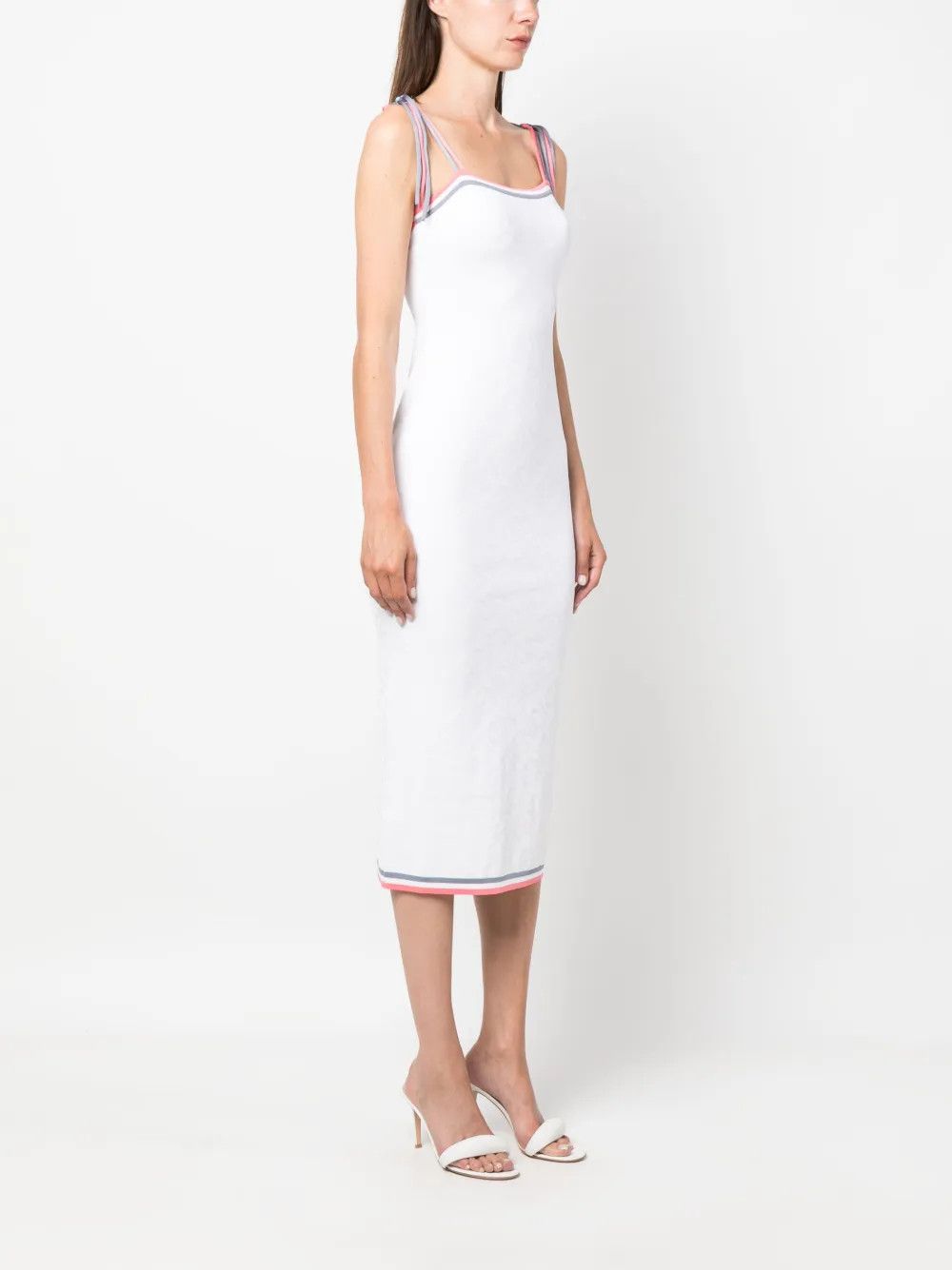 Fendi o1y0925 Midi Dress in Multicolor Size M / US 6-8 / IT 42-44 - 2 Thumbnail