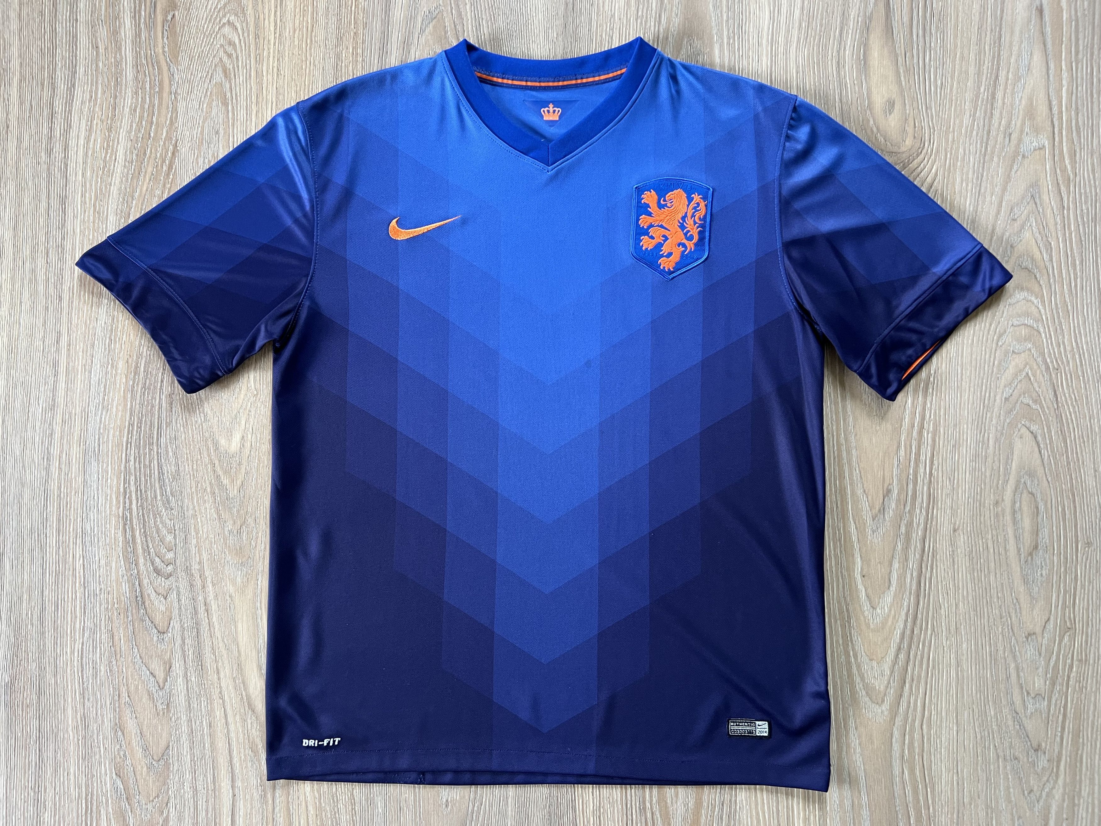 Nike Nike Netherlands Away Shirt 2014-2015 Size US XL / EU 56 / 4 - 3 Thumbnail