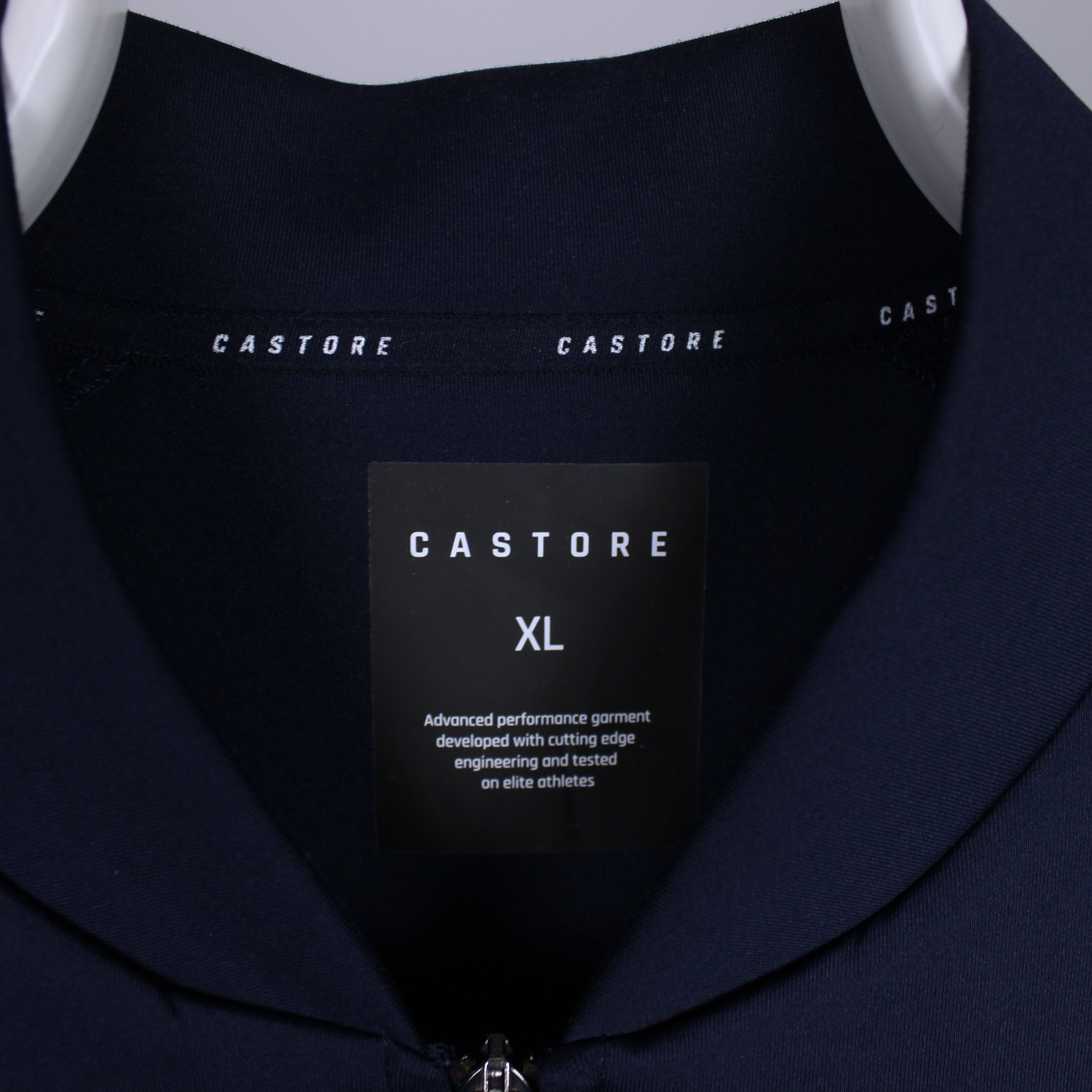Castore Castore track navy blue golf fleece jacket XL Size US XL / EU 56 / 4 - 6 Thumbnail