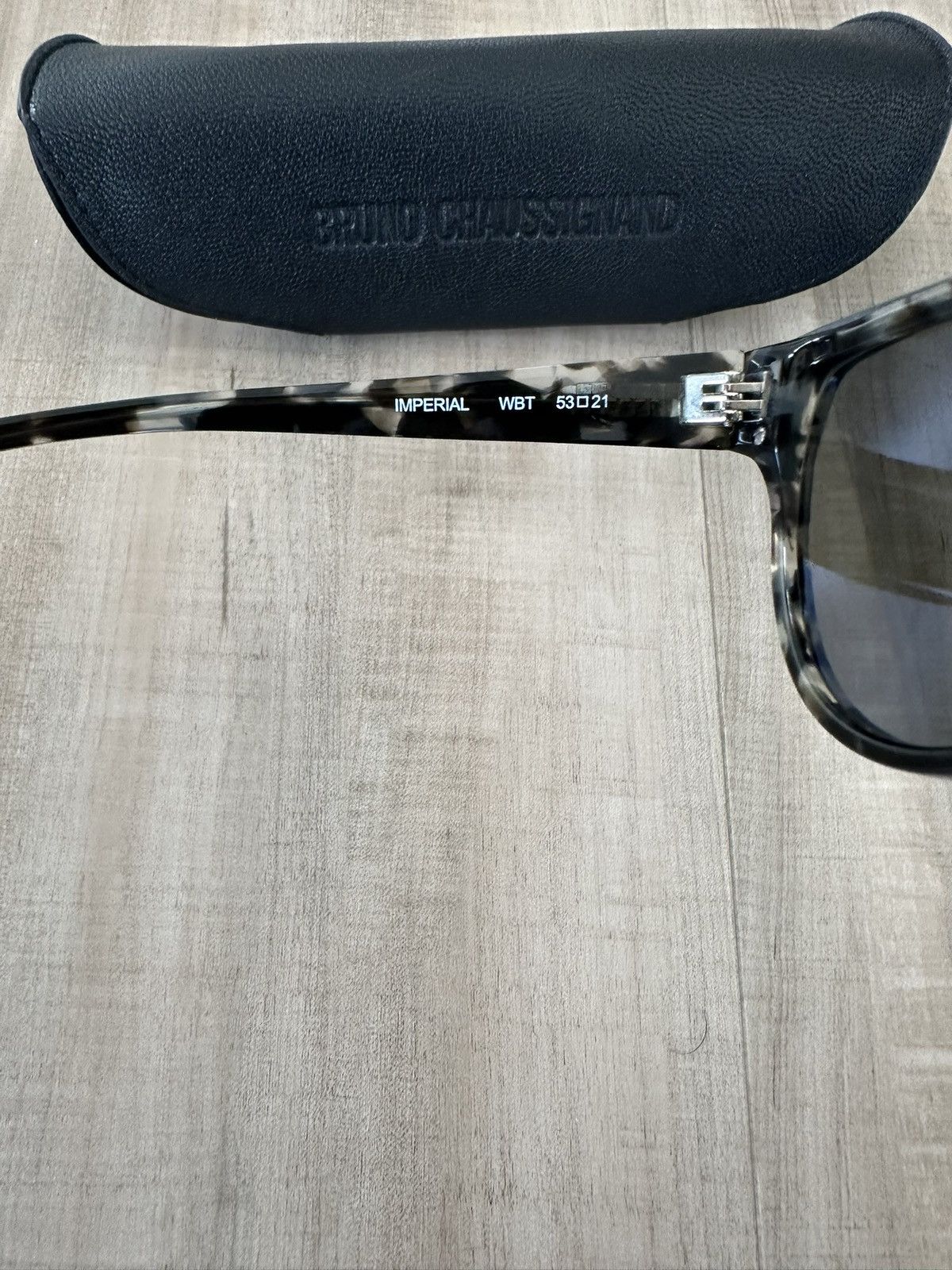 Other Bruno Chaussignand Imperial Grey Tortoise Sunglasses Size ONE SIZE - 3 Thumbnail