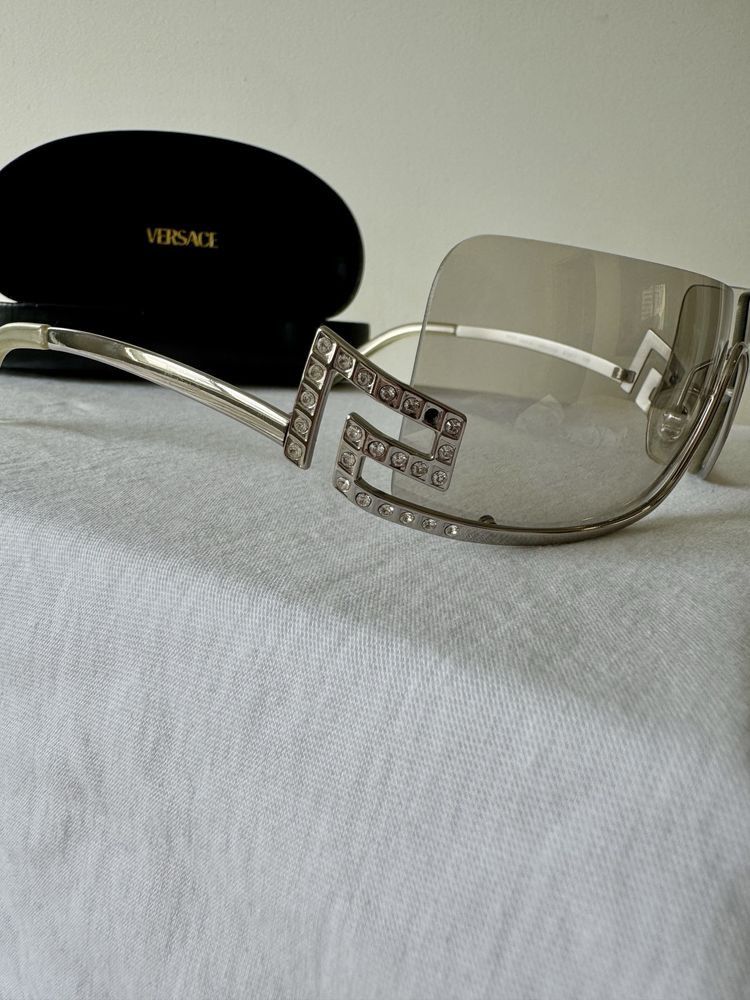 Versace Versace Vintage Sunglasses N20 Crystal Size ONE SIZE - 4 Thumbnail