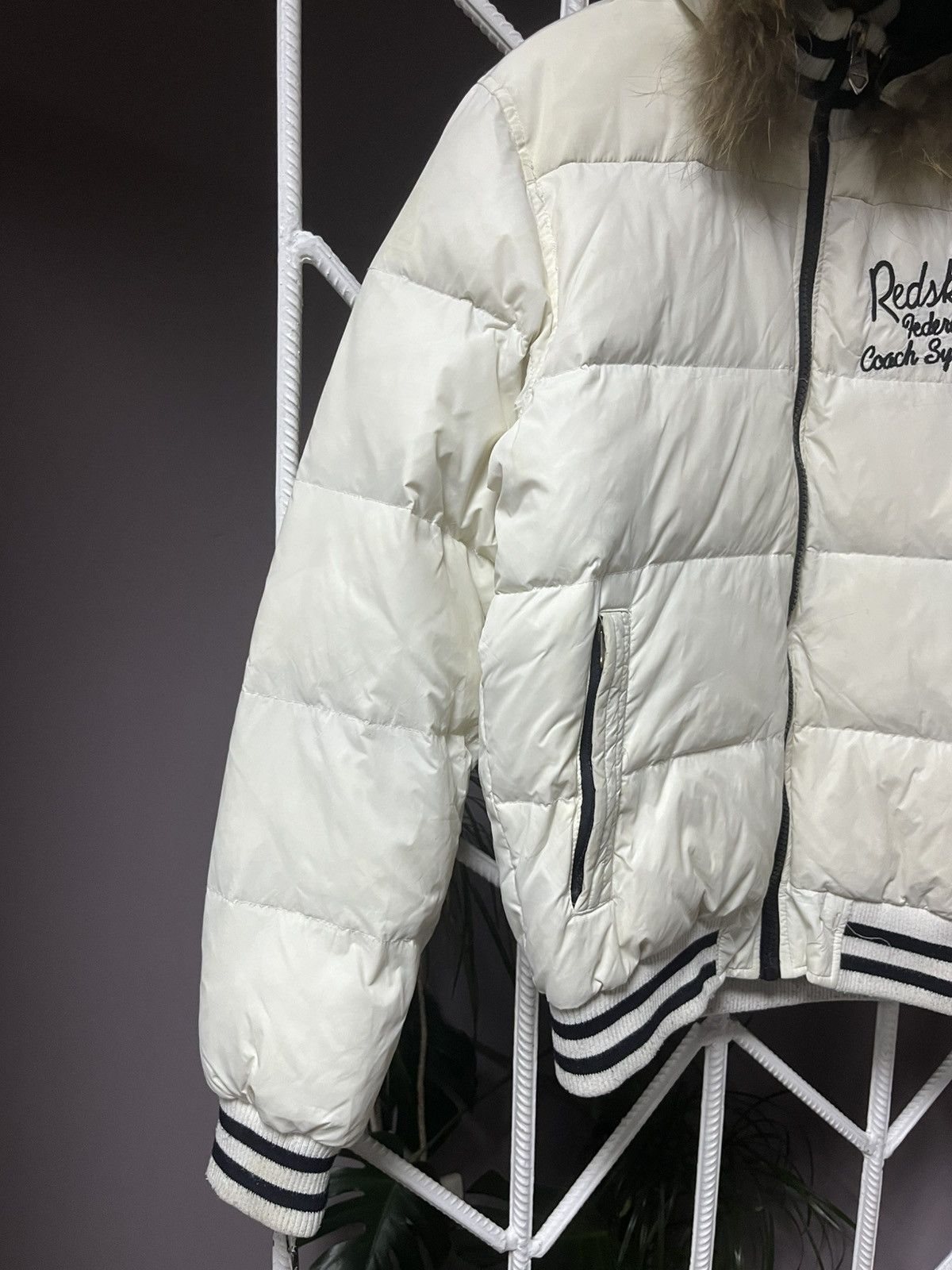 NFL Vintage Redskins Down Puffer Jacket with Fur Size US M / EU 48-50 / 2 - 3 Thumbnail
