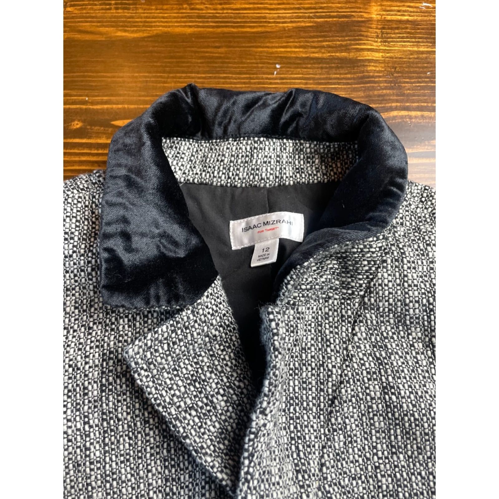 Isaac Mizrahi Isaac Mizrahi Jacket Women Size 12 Black White Spare Buttons Pockets Womens Size XL / US 12-14 / IT 48-50 - 6 Thumbnail