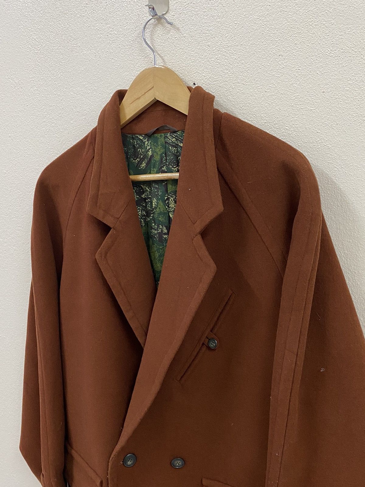 Lanvin Lanvin Wool Coat Jacket Size US L / EU 52-54 / 3 - 3 Thumbnail