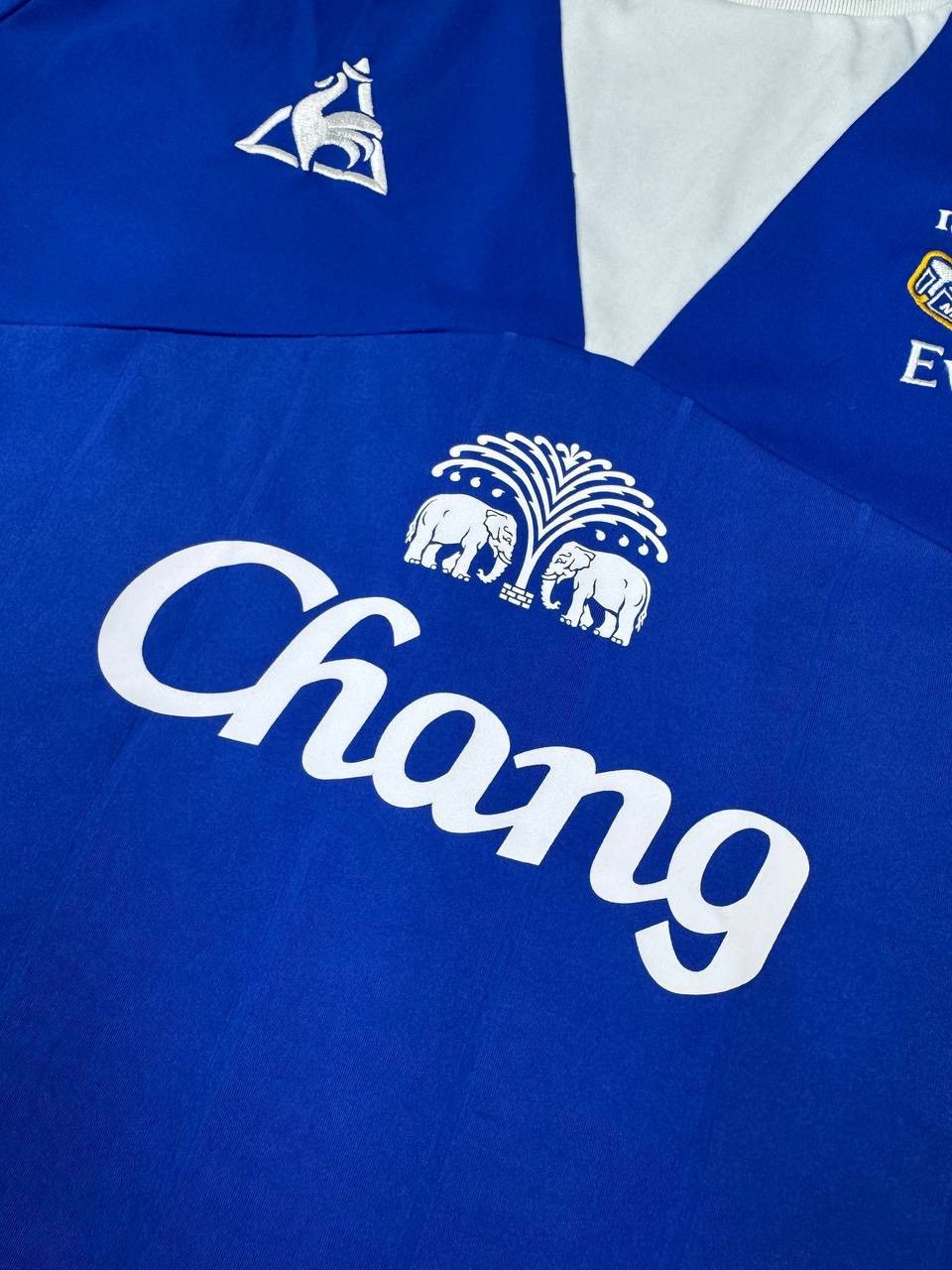 Le Coq Sportif Everton 2009 2010 Home Football Shirt Soccer Jersey 3XL Size US XXL / EU 58 / 5 - 5 Thumbnail