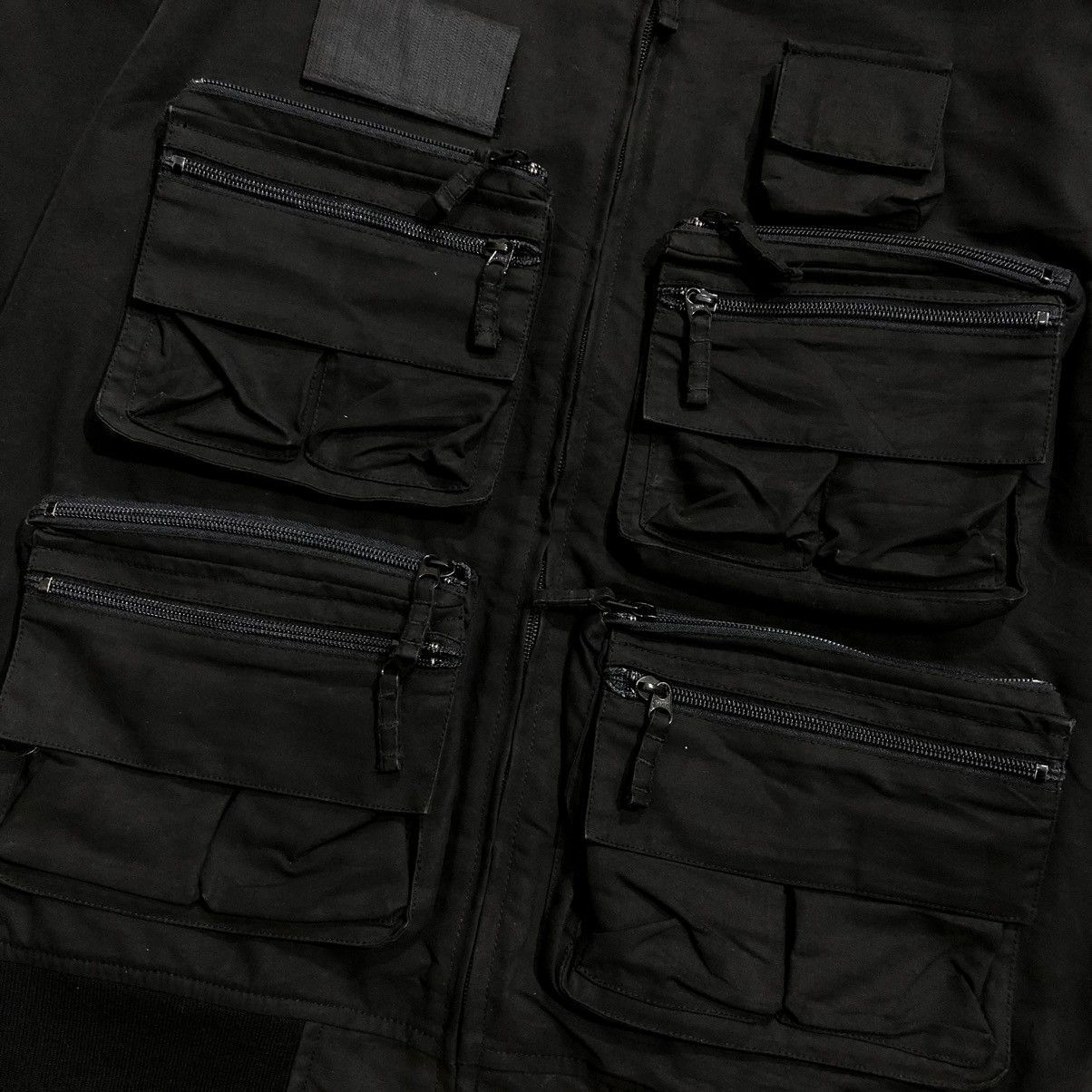 Designer × Japanese Brand × Takeo Kikuchi Multipocket Cargo Bomber Jacket Tactical Takeo Kikuchi Size US L / EU 52-54 / 3 - 6 Thumbnail