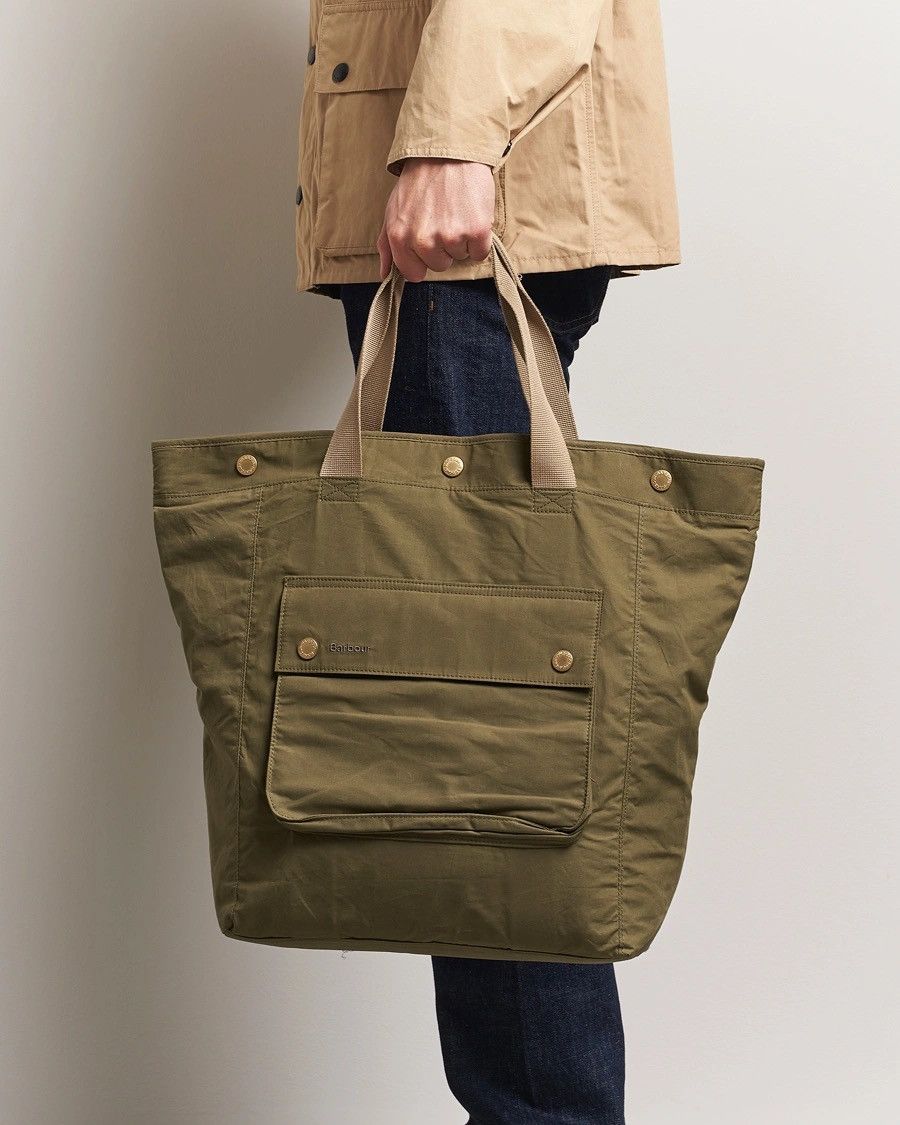 Barbour NWT Barbour Transport 3‑Way Tote/Backpack Bag – Olive Green Size ONE SIZE - 5 Thumbnail