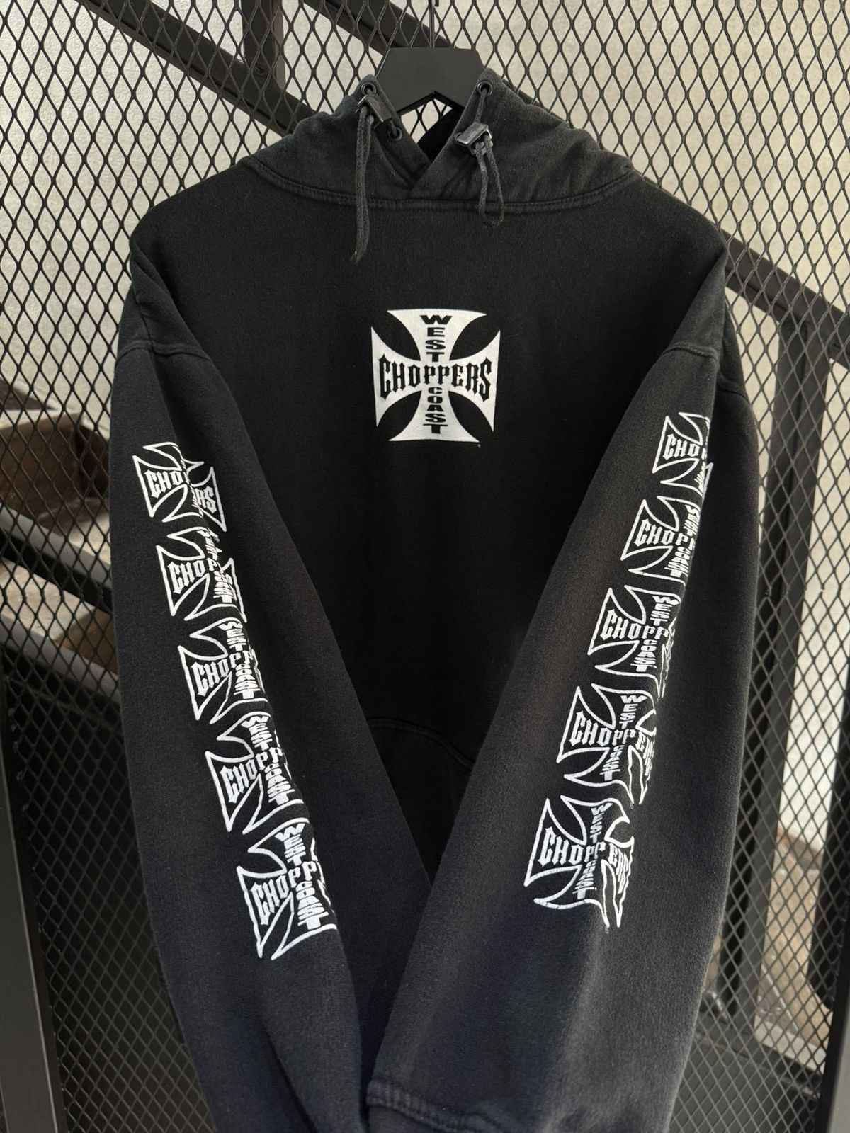 West Coast Choppers Vintage 1990s West Coast Choppers Hoodie OG Size US L / EU 52-54 / 3 - 1 Thumbnail