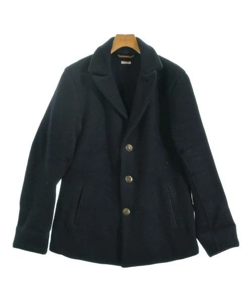 Kapital Kapital Wool Pea Coat jacket navy Size US L / EU 52-54 / 3 - 1 Thumbnail
