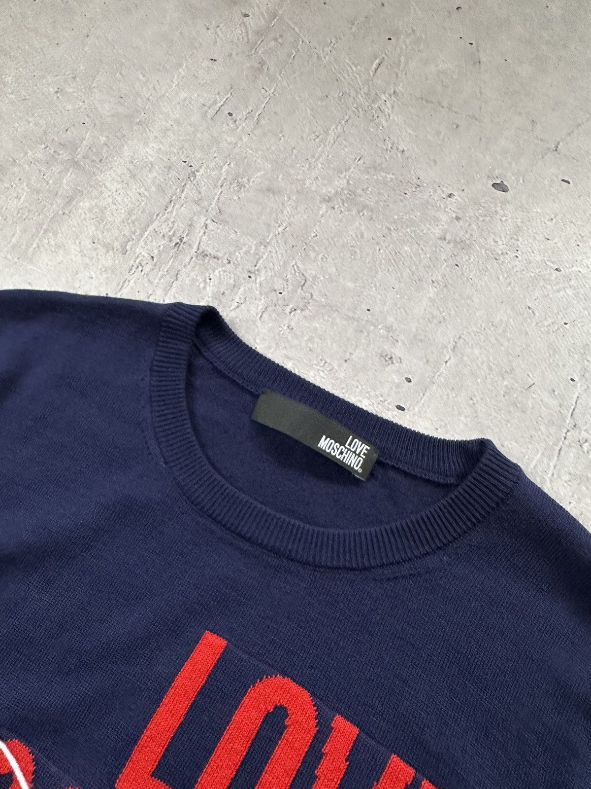 Moschino Love Moschino Ski Slim Light Jumper / Sweater Size US L / EU 52-54 / 3 - 3 Thumbnail