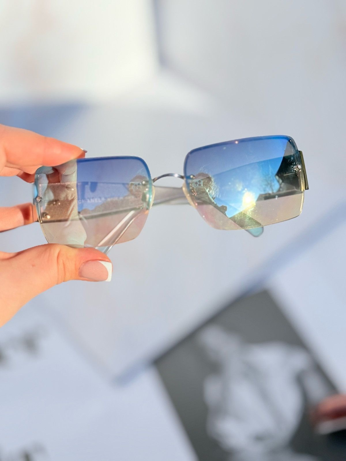 Chanel Chanel rate vintage sunglasses 4095-B Size ONE SIZE - 10 Thumbnail