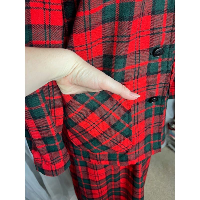 Pendleton Pendleton 49er jacket skirt suit plaid red green vintage Size M / US 6-8 / IT 42-44 - 8 Thumbnail