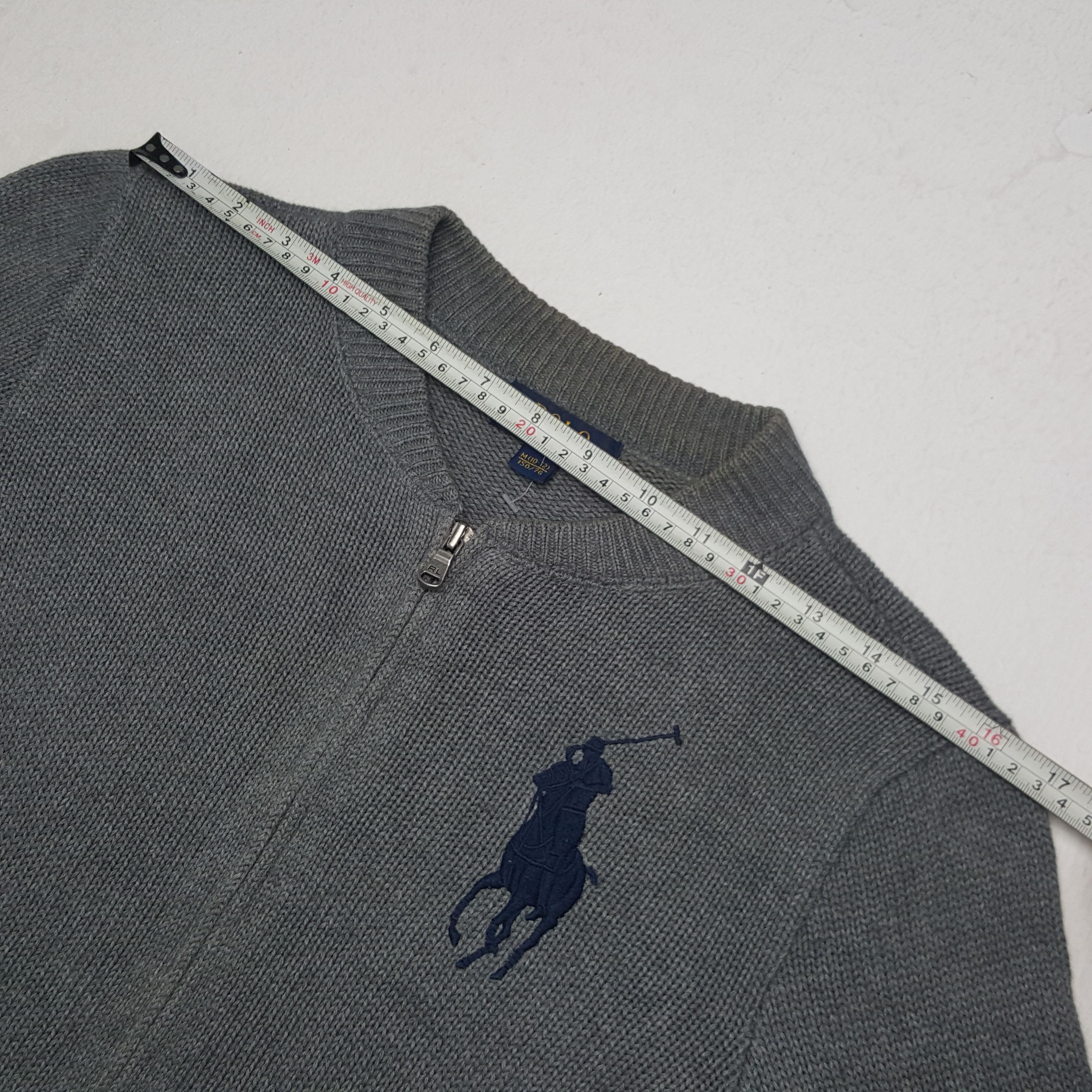 Polo Ralph Lauren × Vintage Vintage Polo Ralph Lauren Zipper Sweatshirt Size S / US 4 / IT 40 - 5 Thumbnail