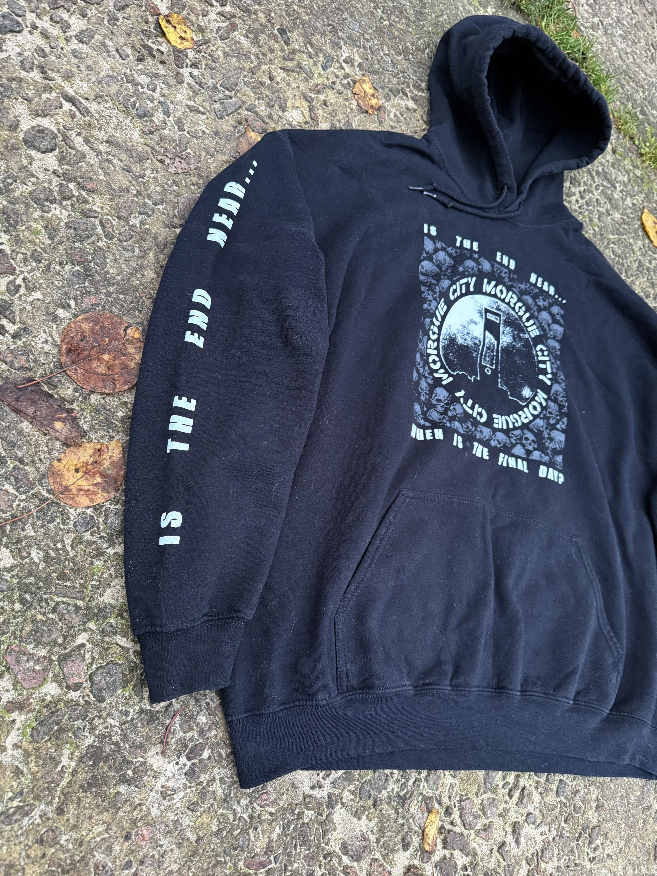 City Morgue band oversized hoodie